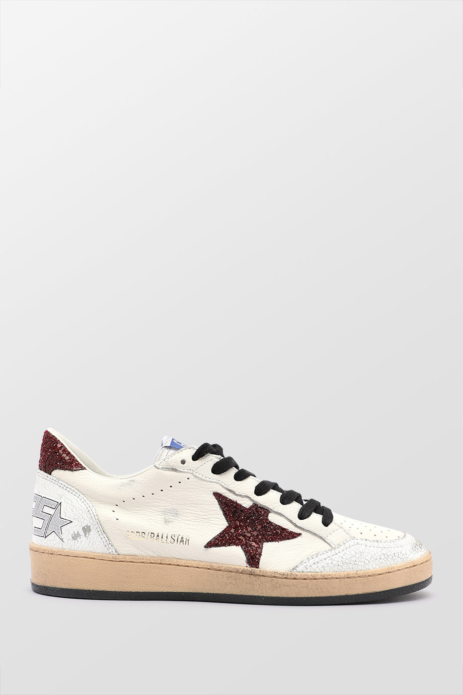 Ball Nappa Sneakers With Upper Glitter Stars