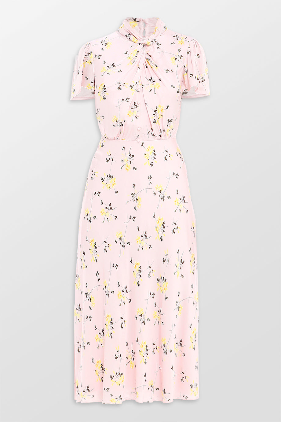 Floral Print Midi Dress