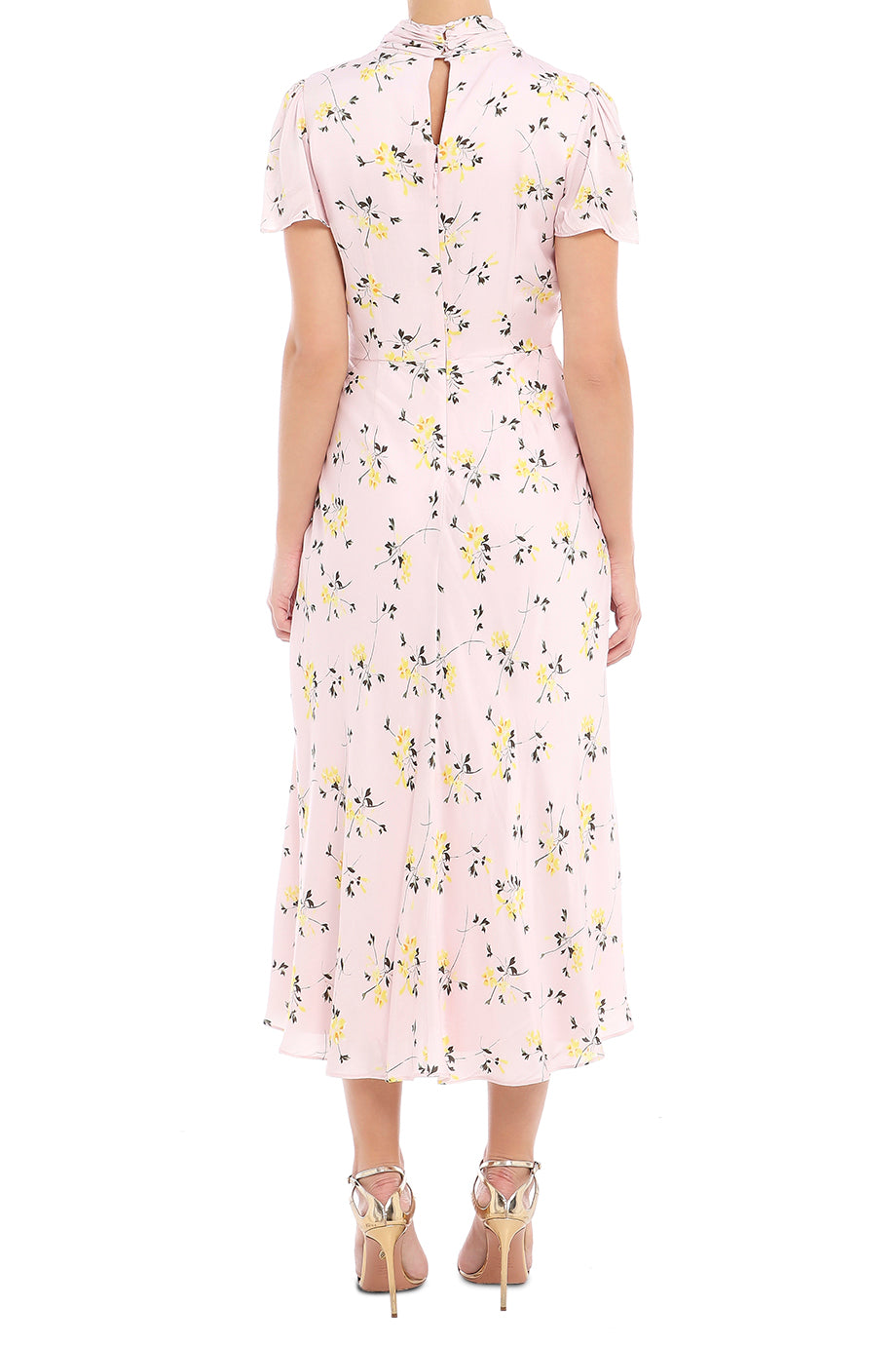 Floral Print Midi Dress