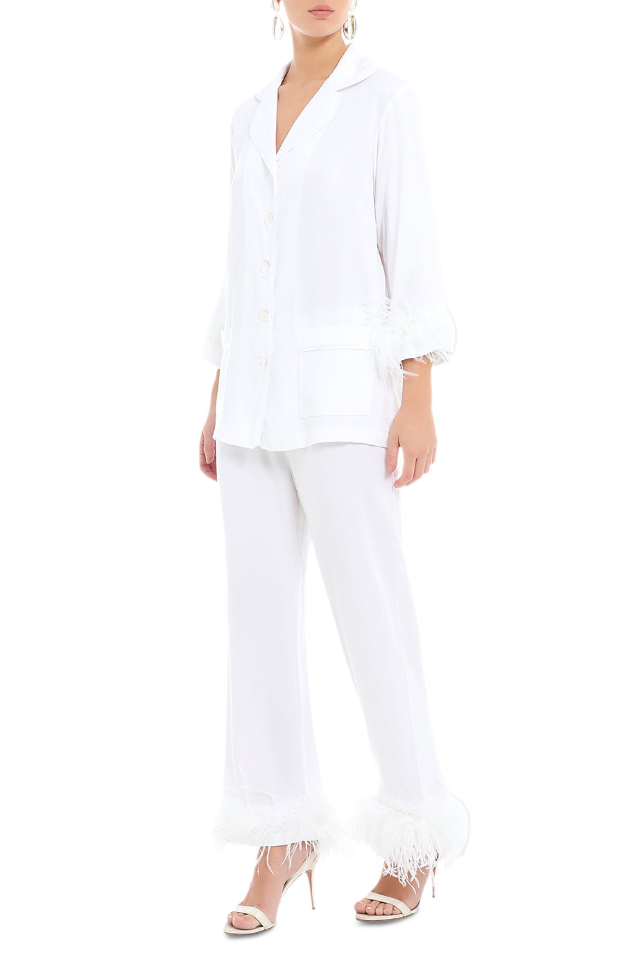 Party Pajama Set Feathers