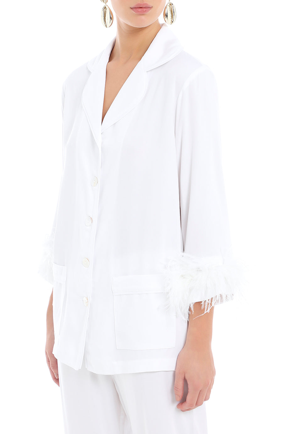 Party Pajama Set Feathers