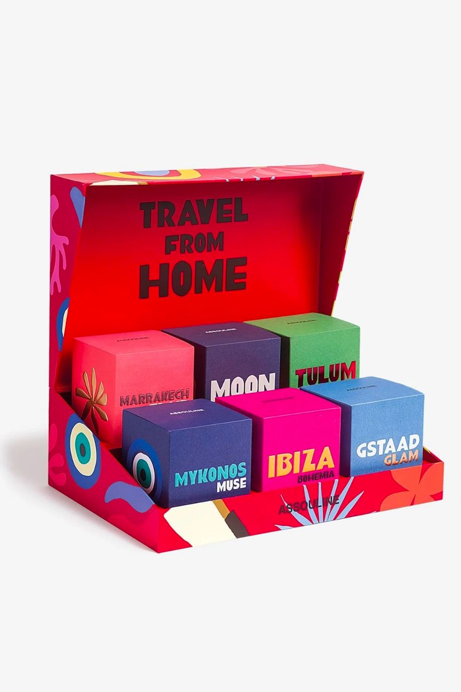 شموع معطرة برائحة ” Travel From Home“ - طقم من 6 قطع