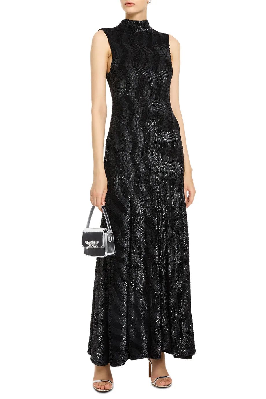 فستان سهرة ليوني المزركش