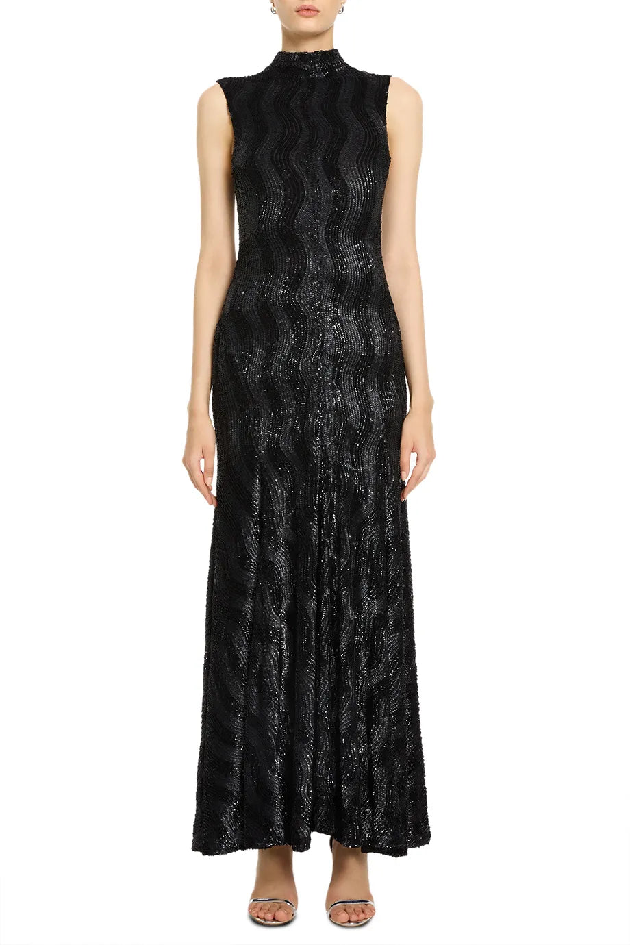 فستان سهرة ليوني المزركش