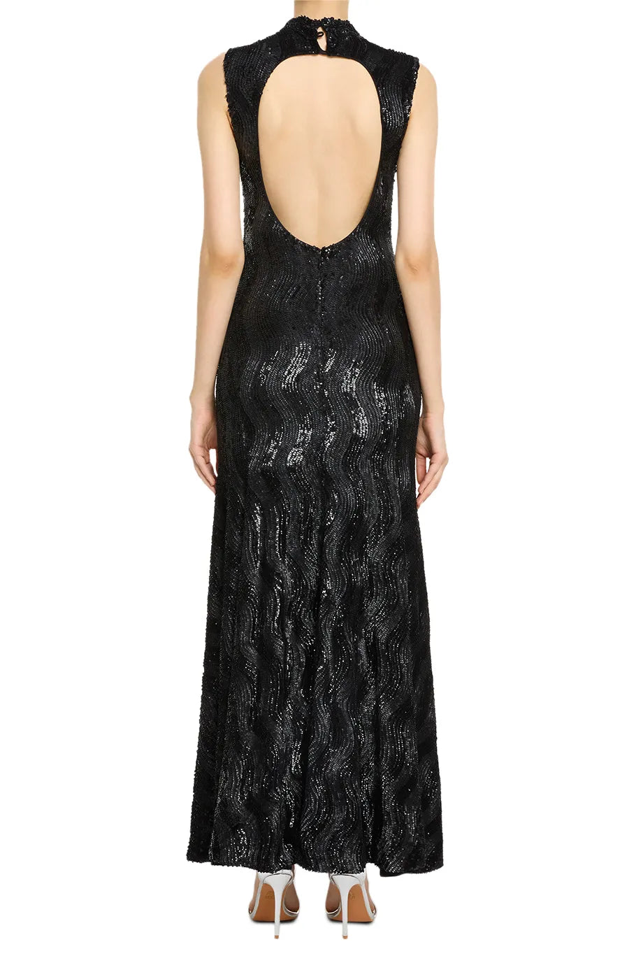 فستان سهرة ليوني المزركش