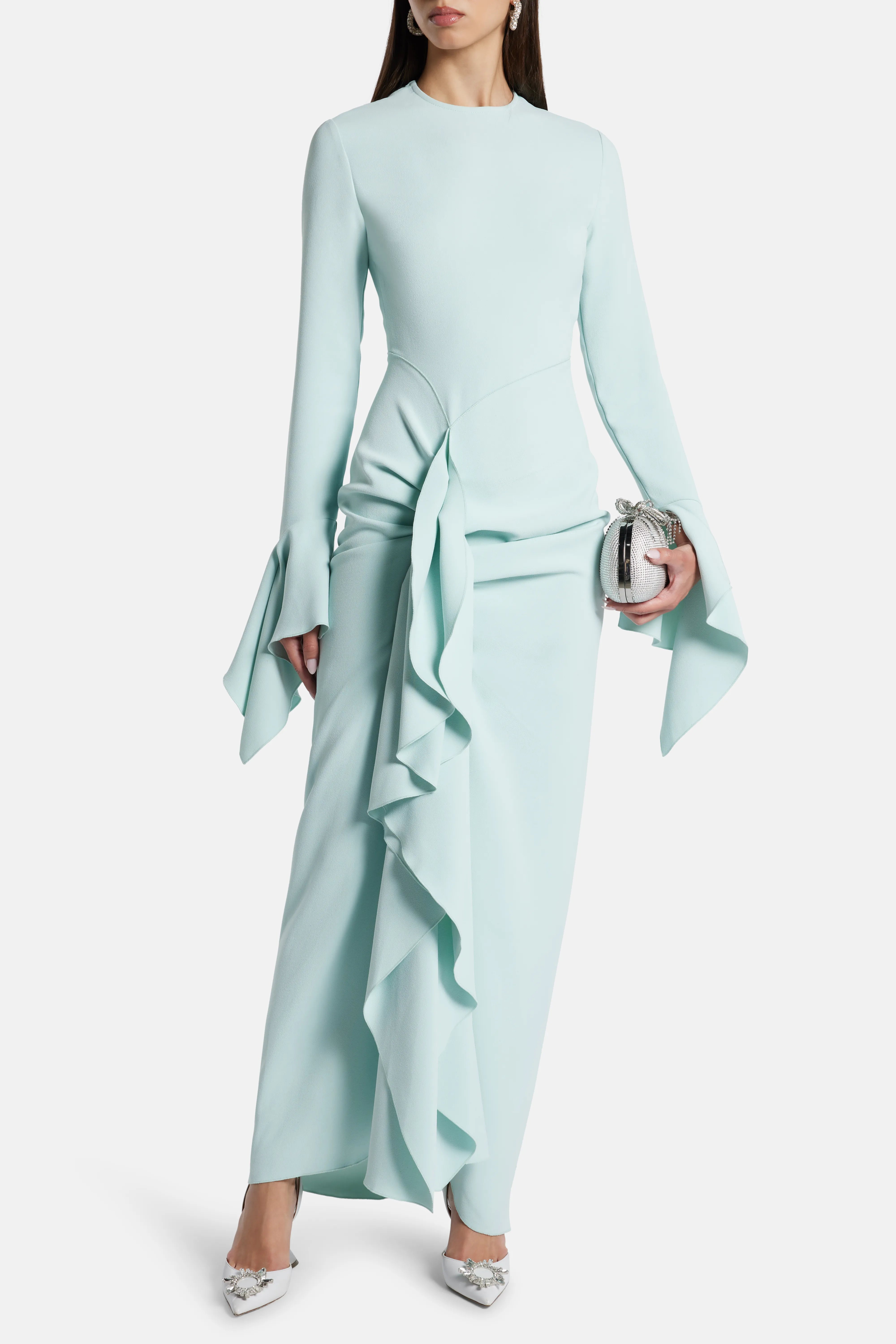 Nella Maxi Dress in Blue