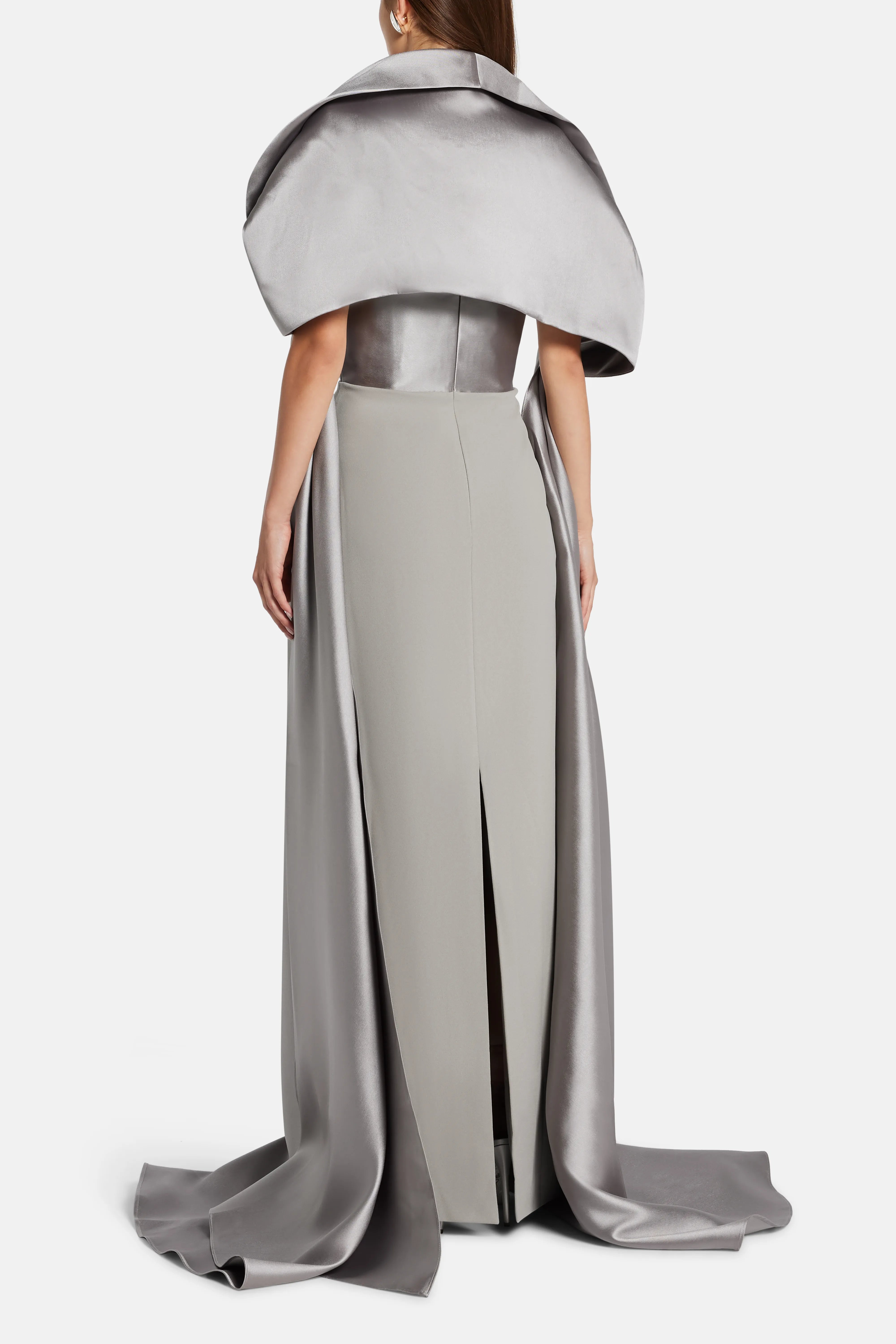 Vera Maxi Dress in Grey