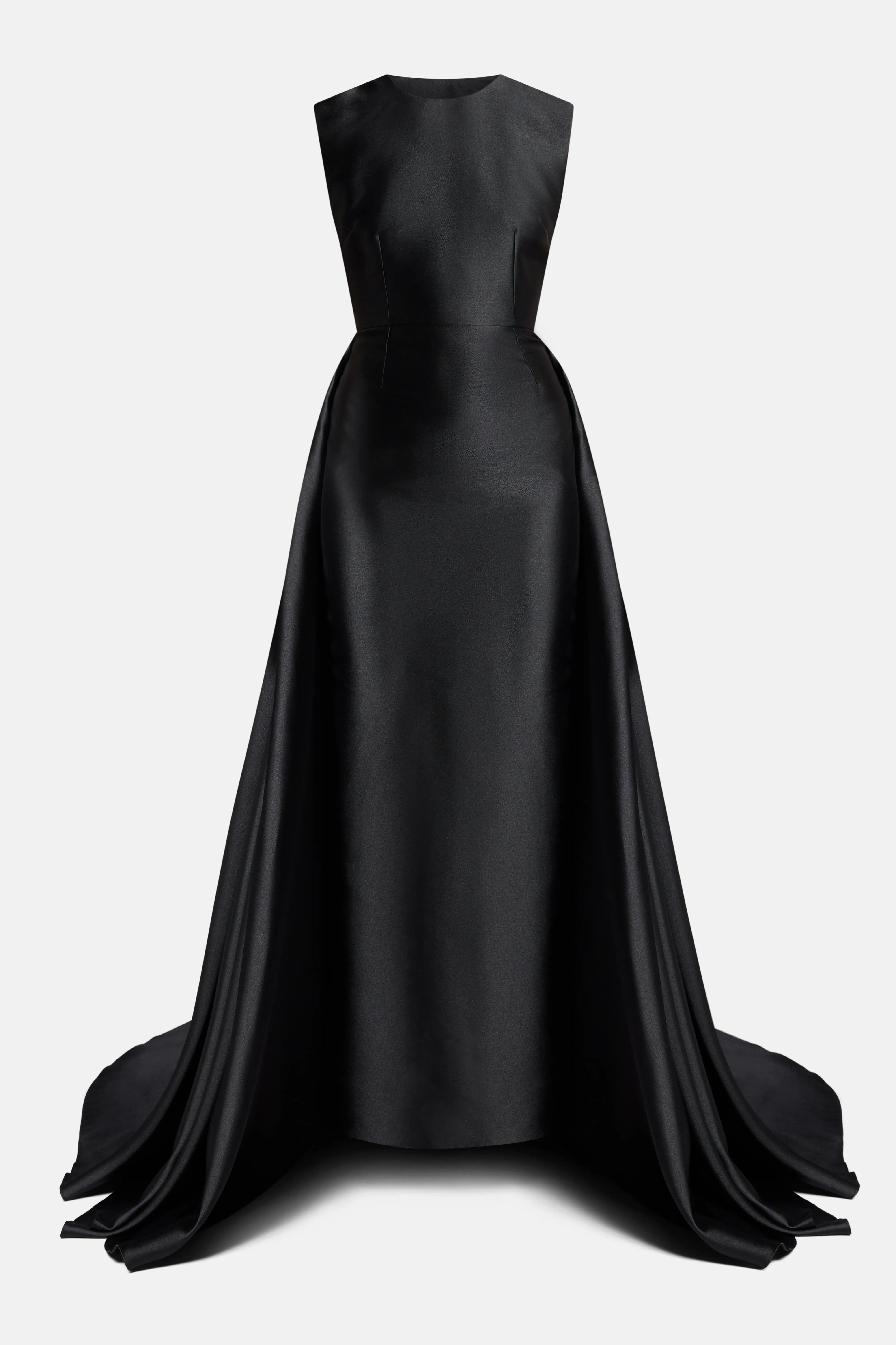 Larsen Sleeveless Evening Dress in Black