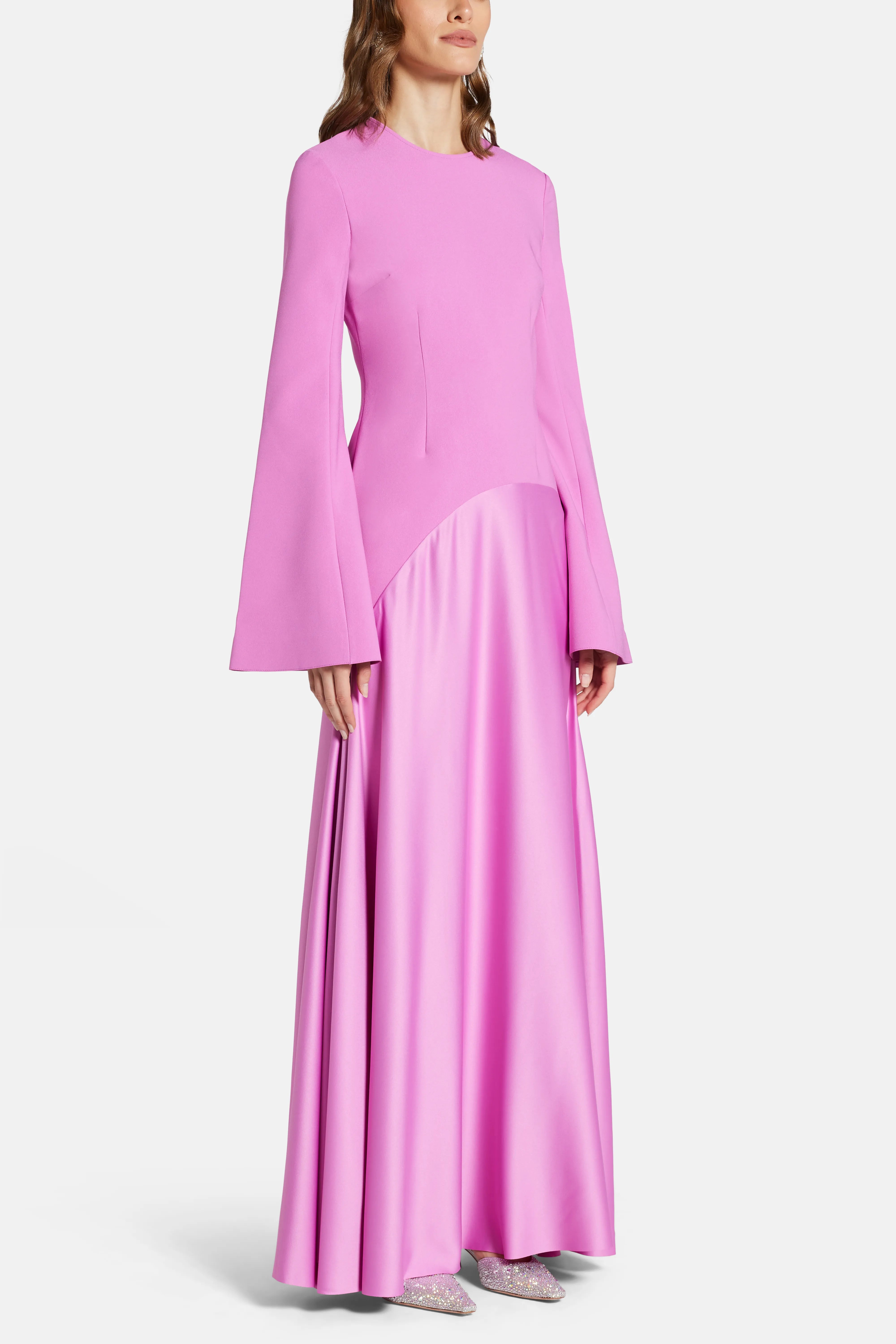 Storm Evening Dress in Pink