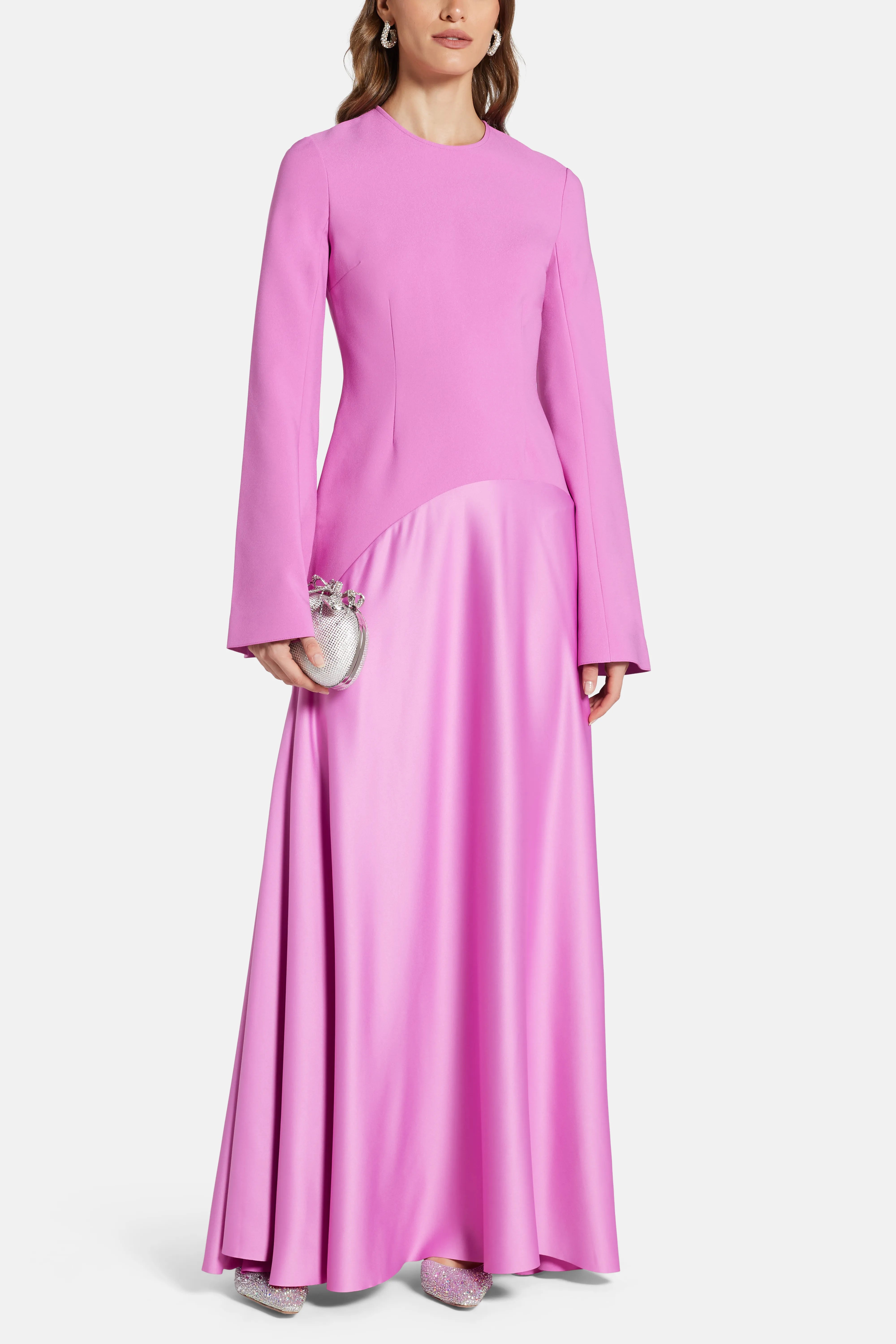 Storm Evening Dress in Pink