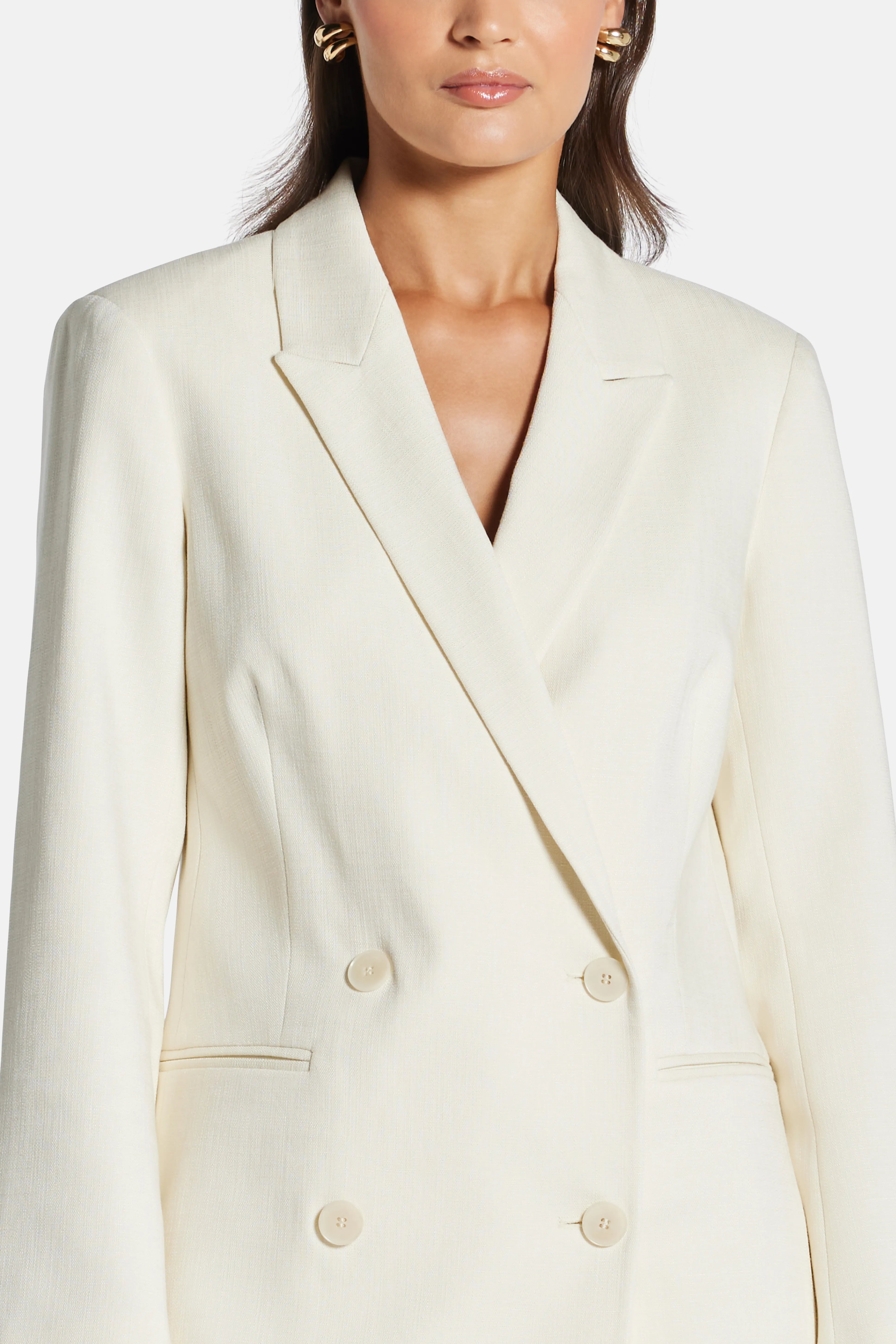 Jasmine Blazer in White