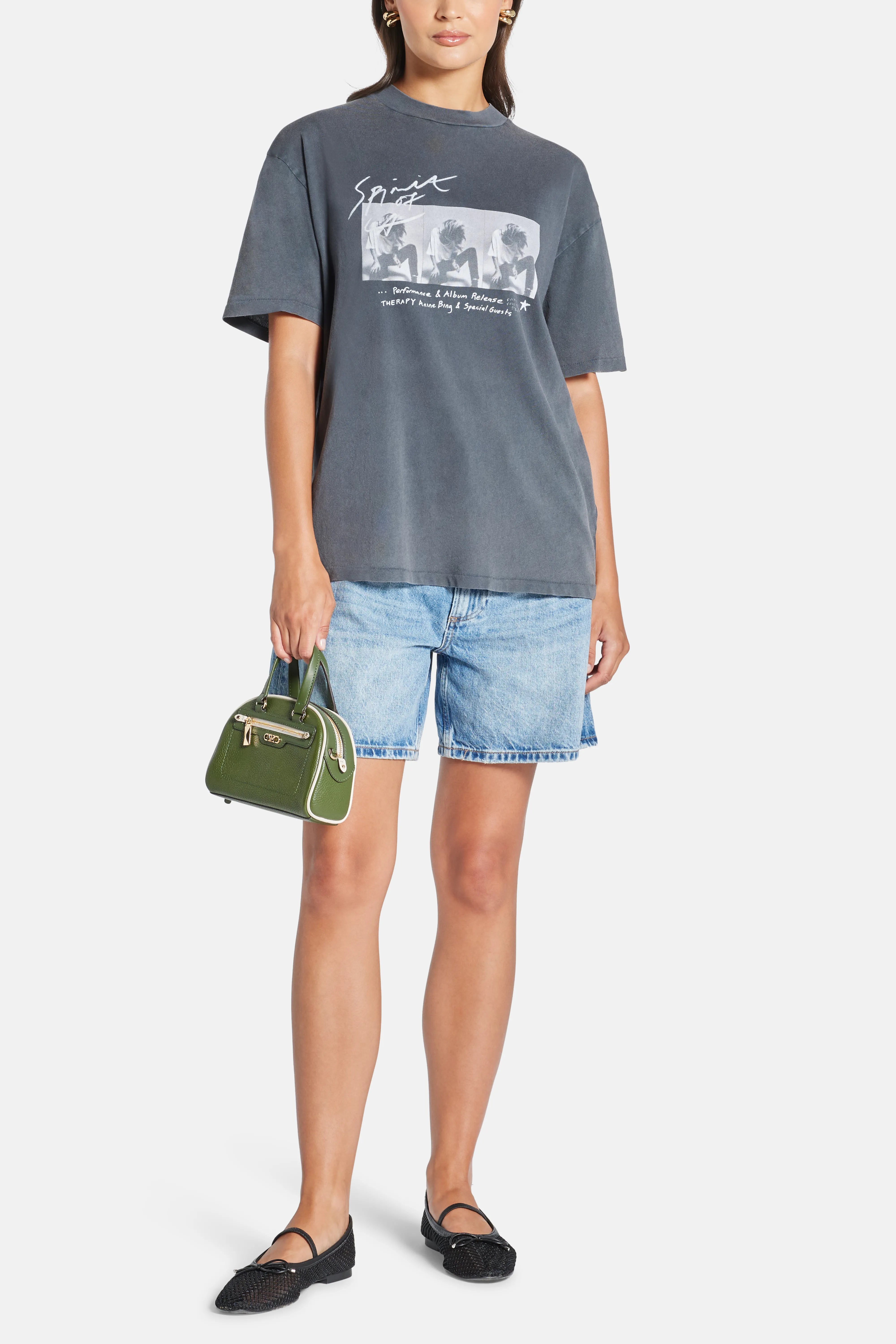Heath Denim Cotton Shorts in Blue