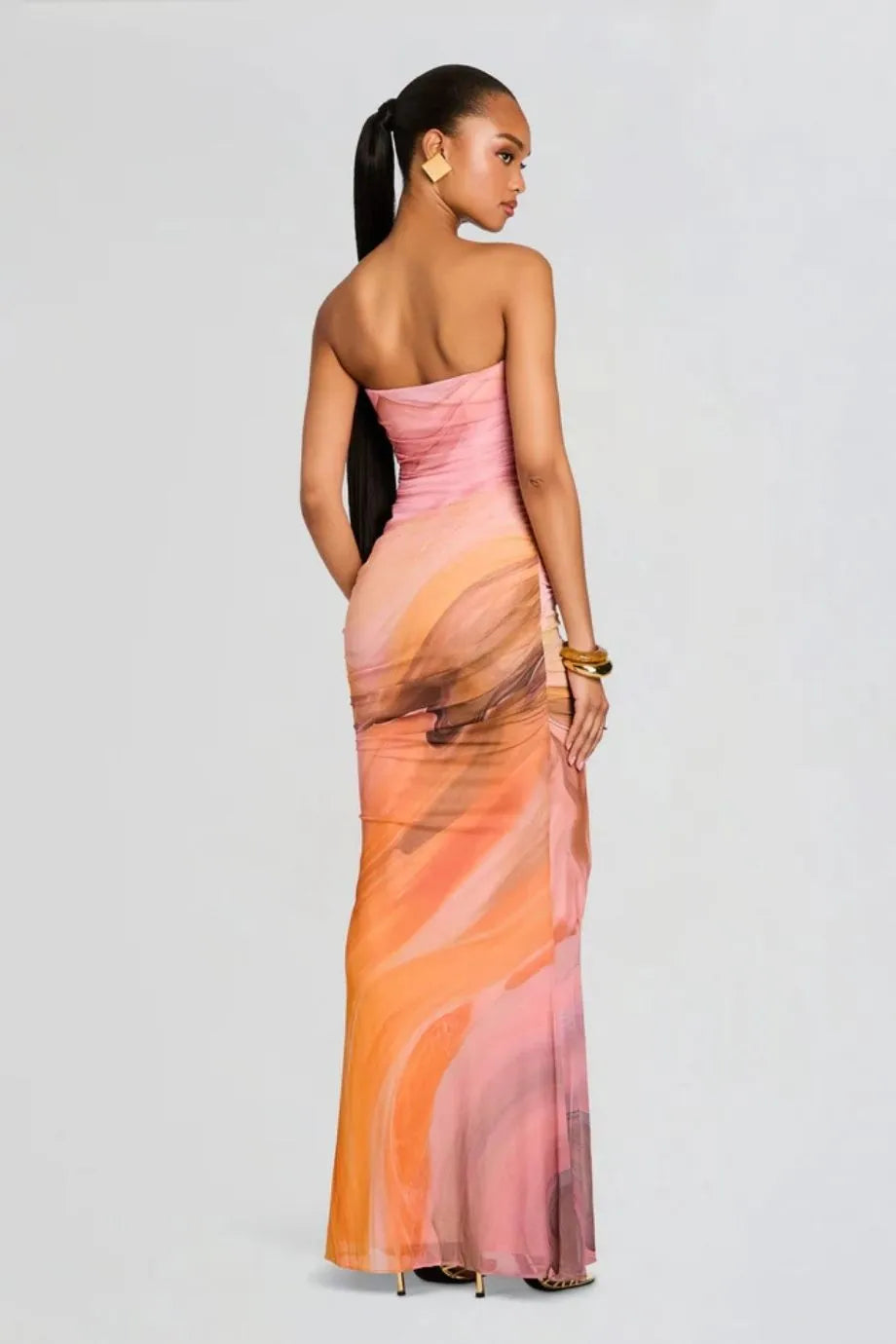 Isadore Maxi Dress in Pink