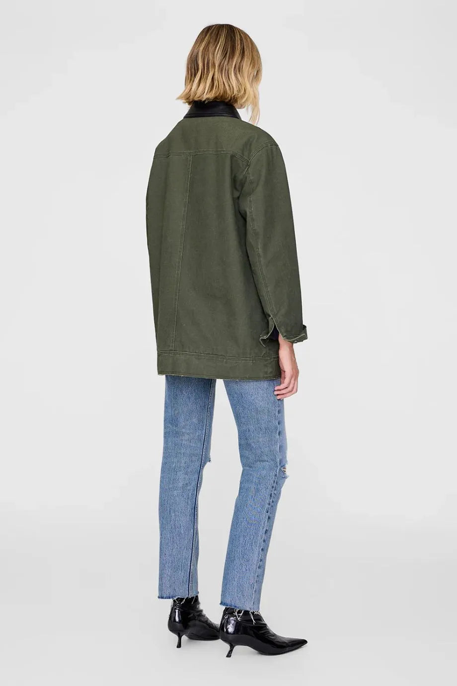 Sean Cotton Jacket in Green