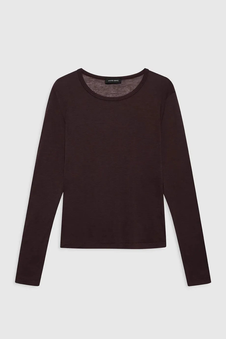 Sylvie Wool Top in Brown