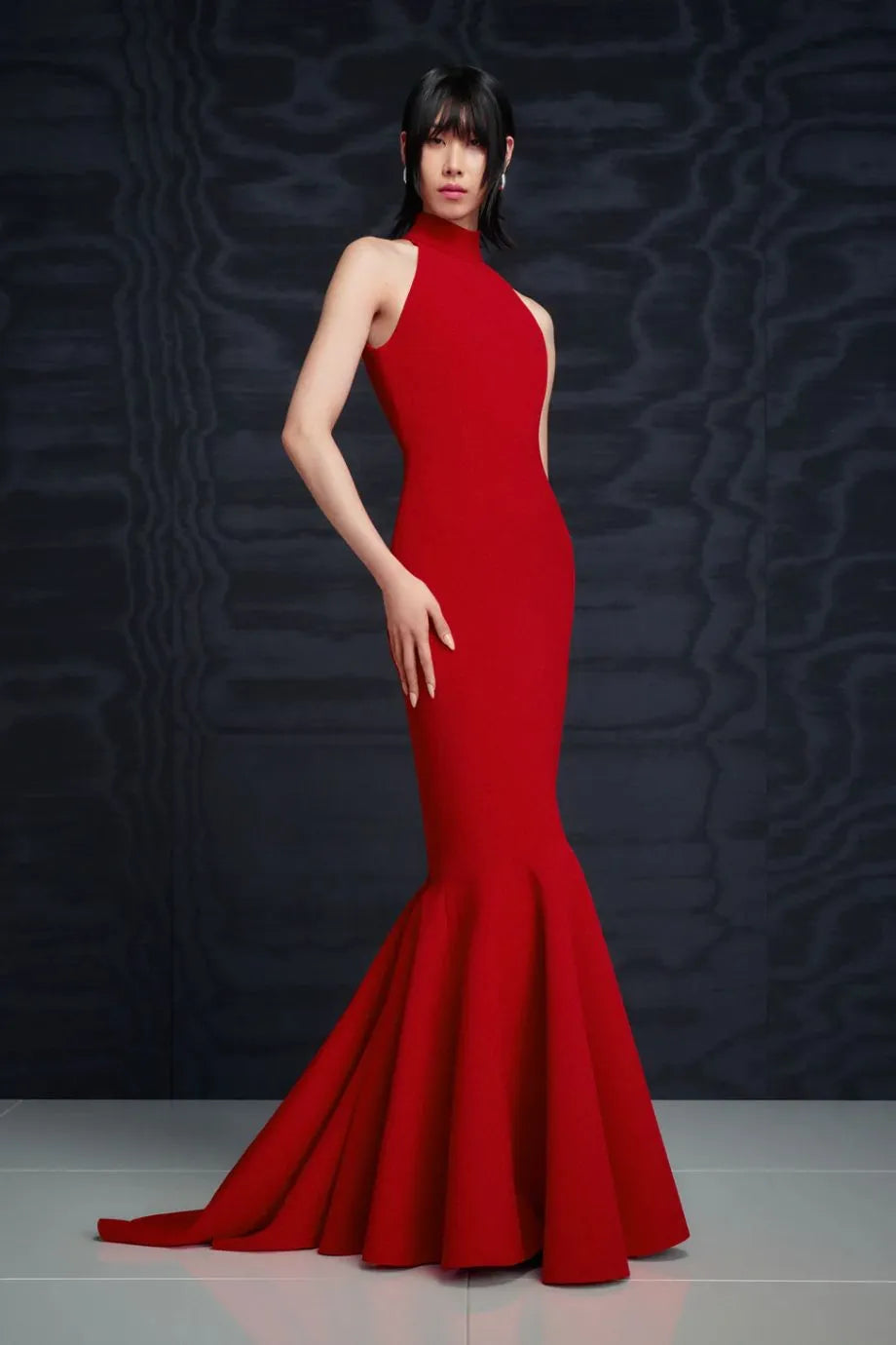 Kerra Evening Gown in Red