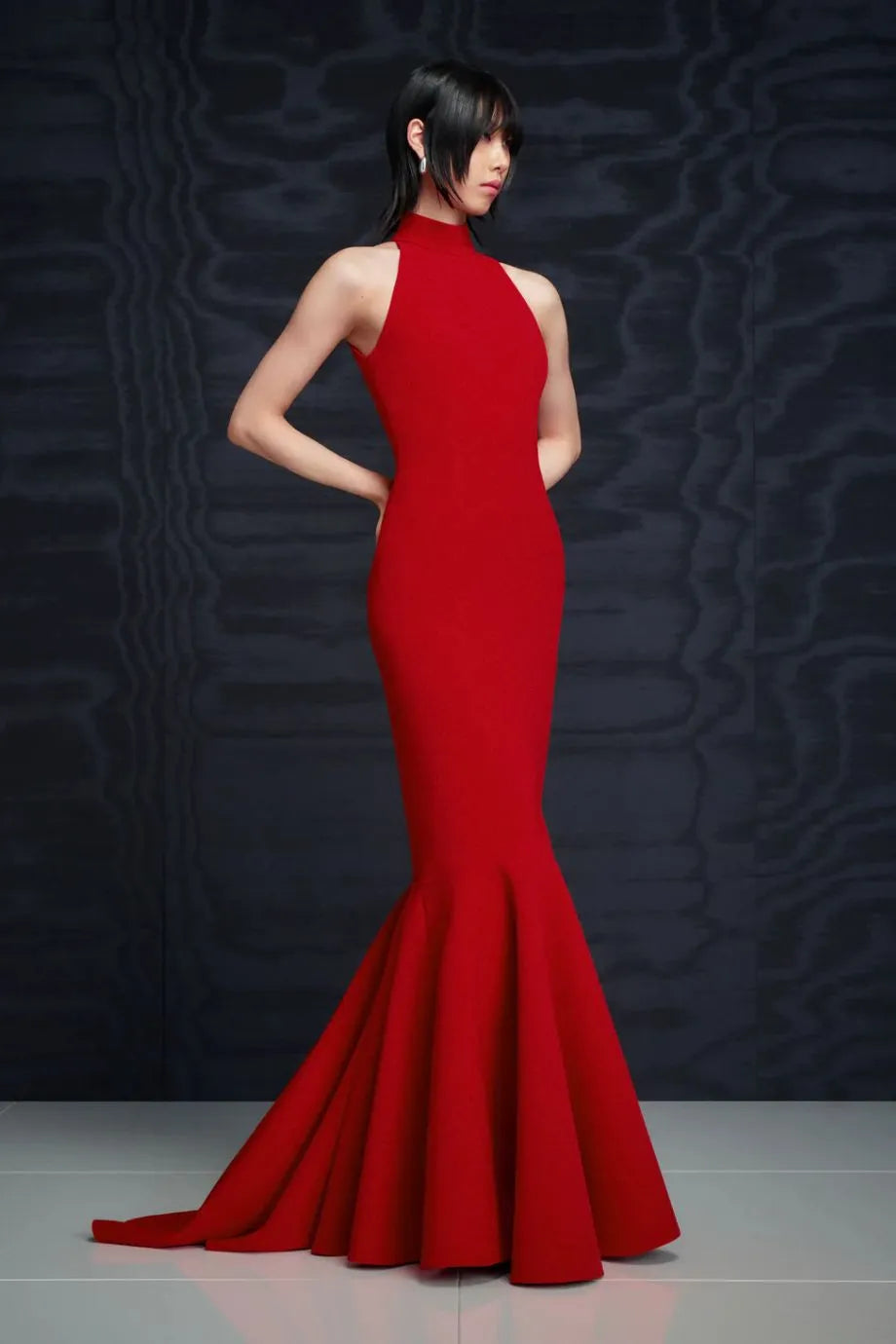 Kerra Evening Gown in Red