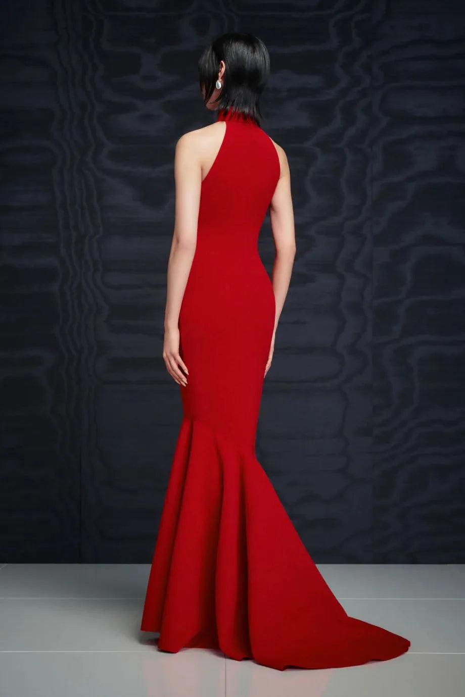 Kerra Evening Gown in Red