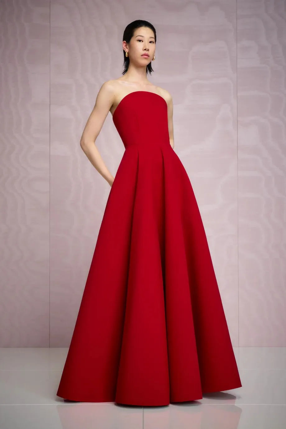 Mathilde Evening Gown in Red