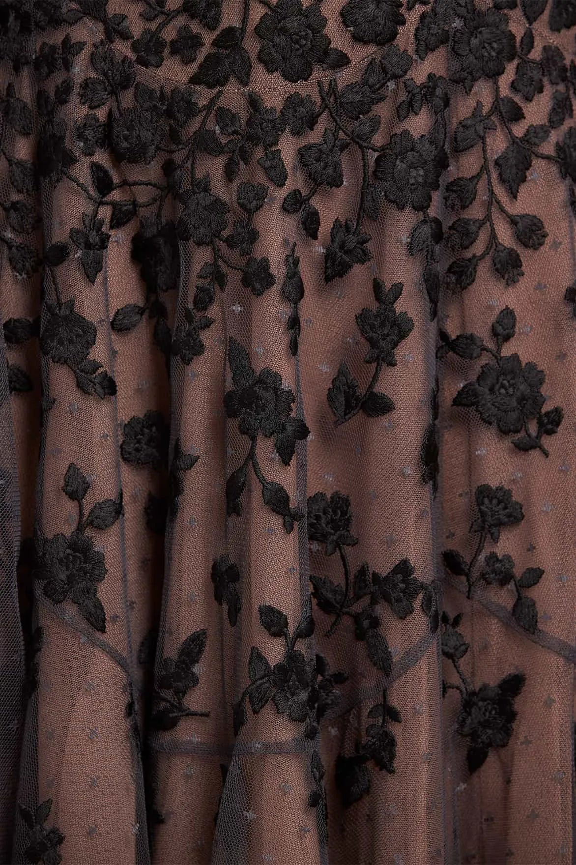 Sylvia Rose One Shoulder Bow Evening Dress in Black