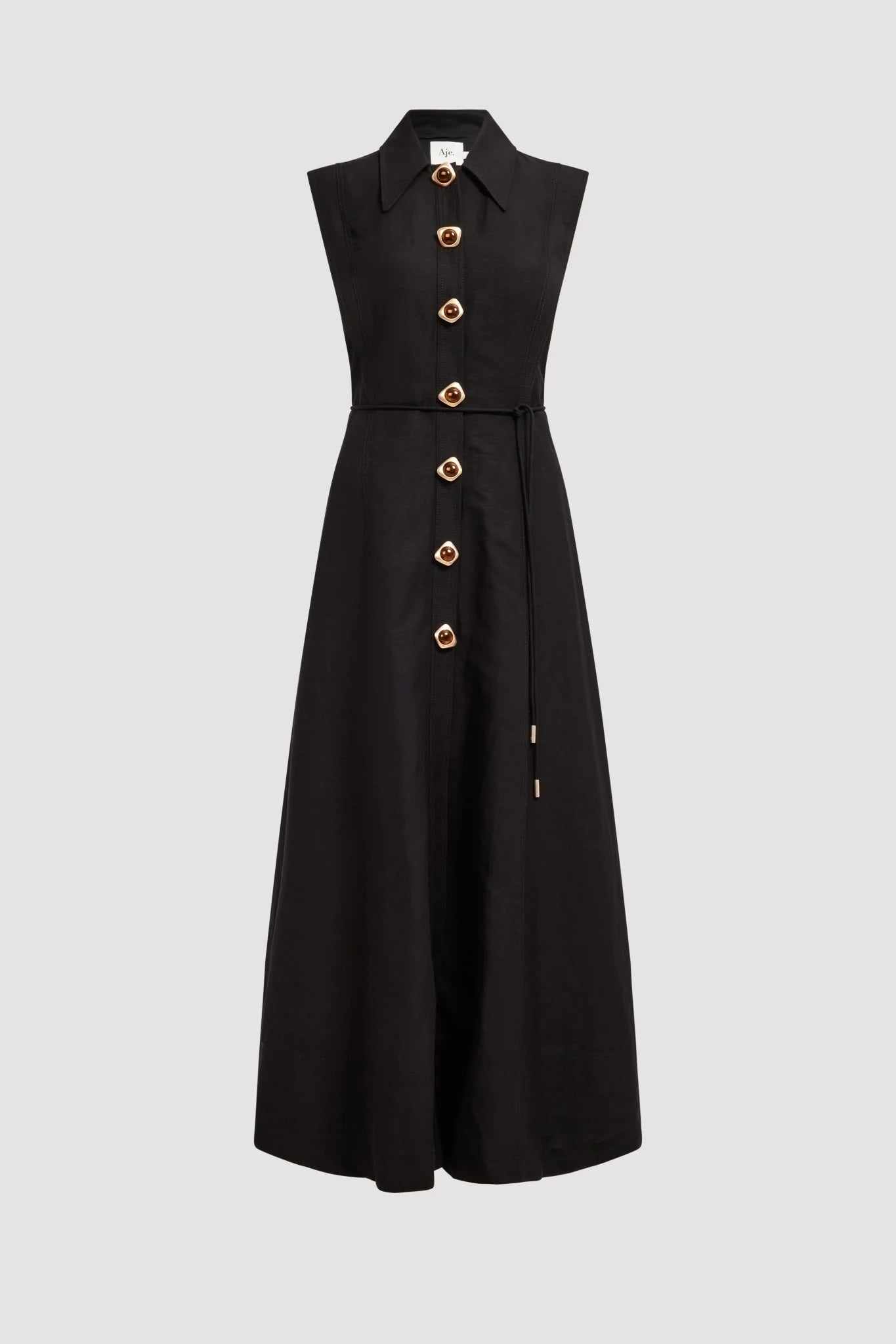 Sacha Midi Dress In Black