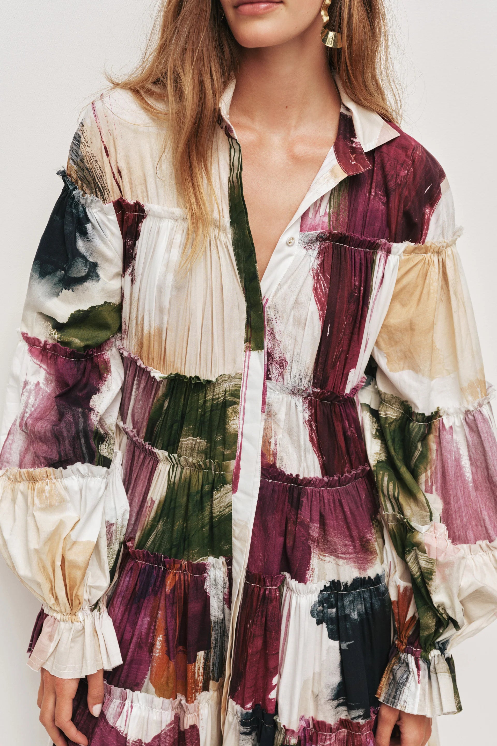 Cait Maxi Dress In White