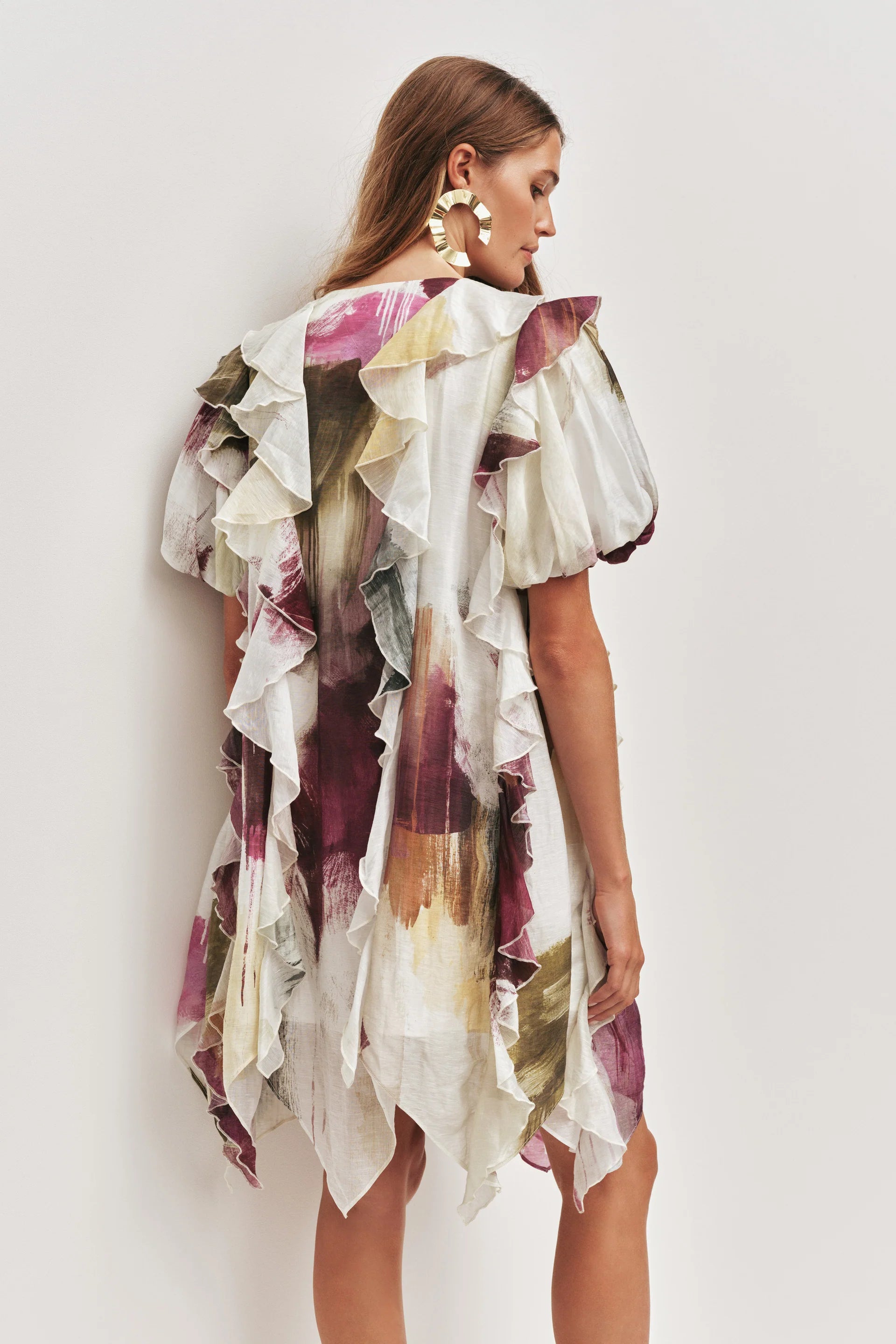 Voyager Mini Dress In White
