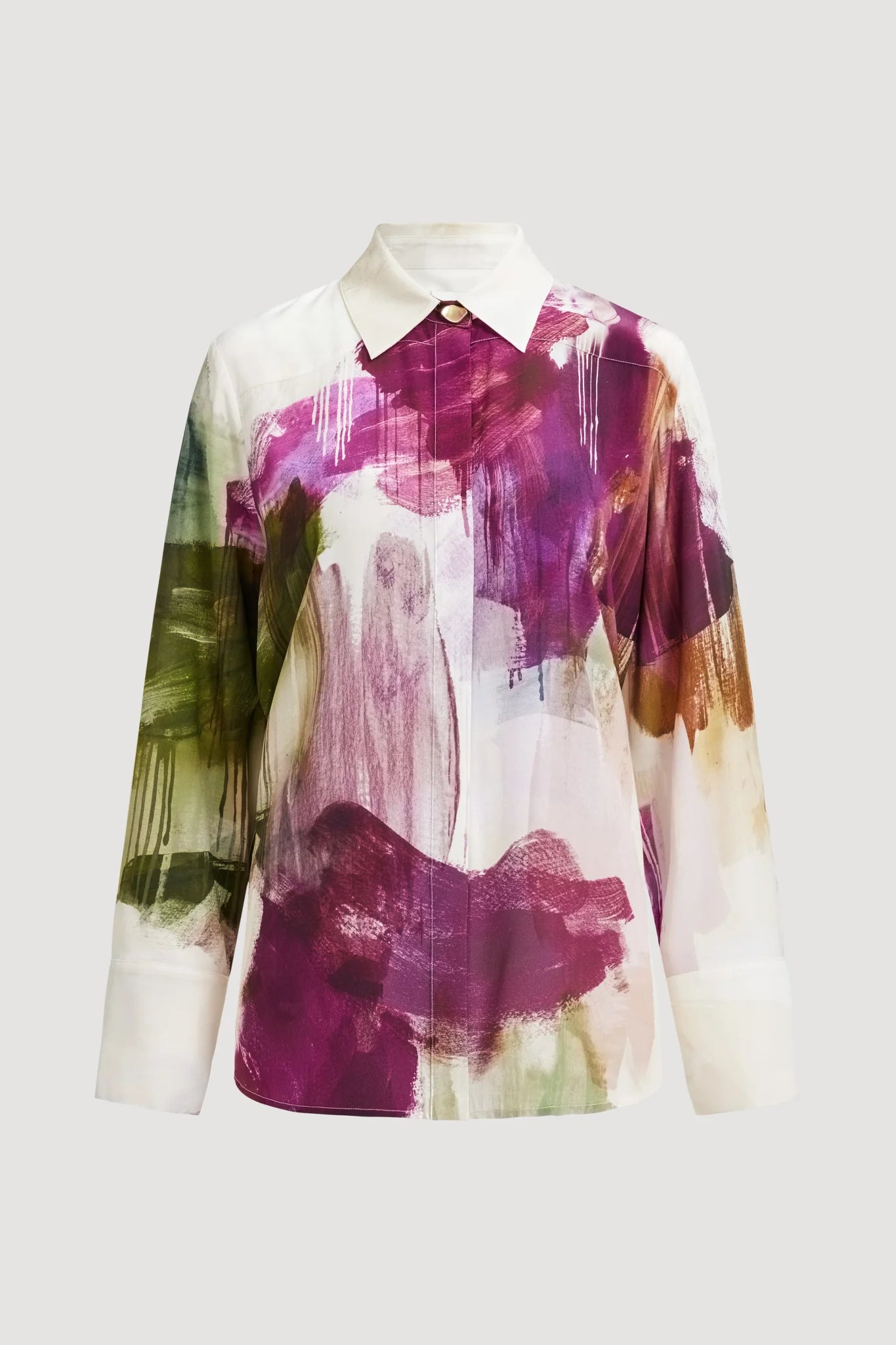 Atomic Silk Shirt In White
