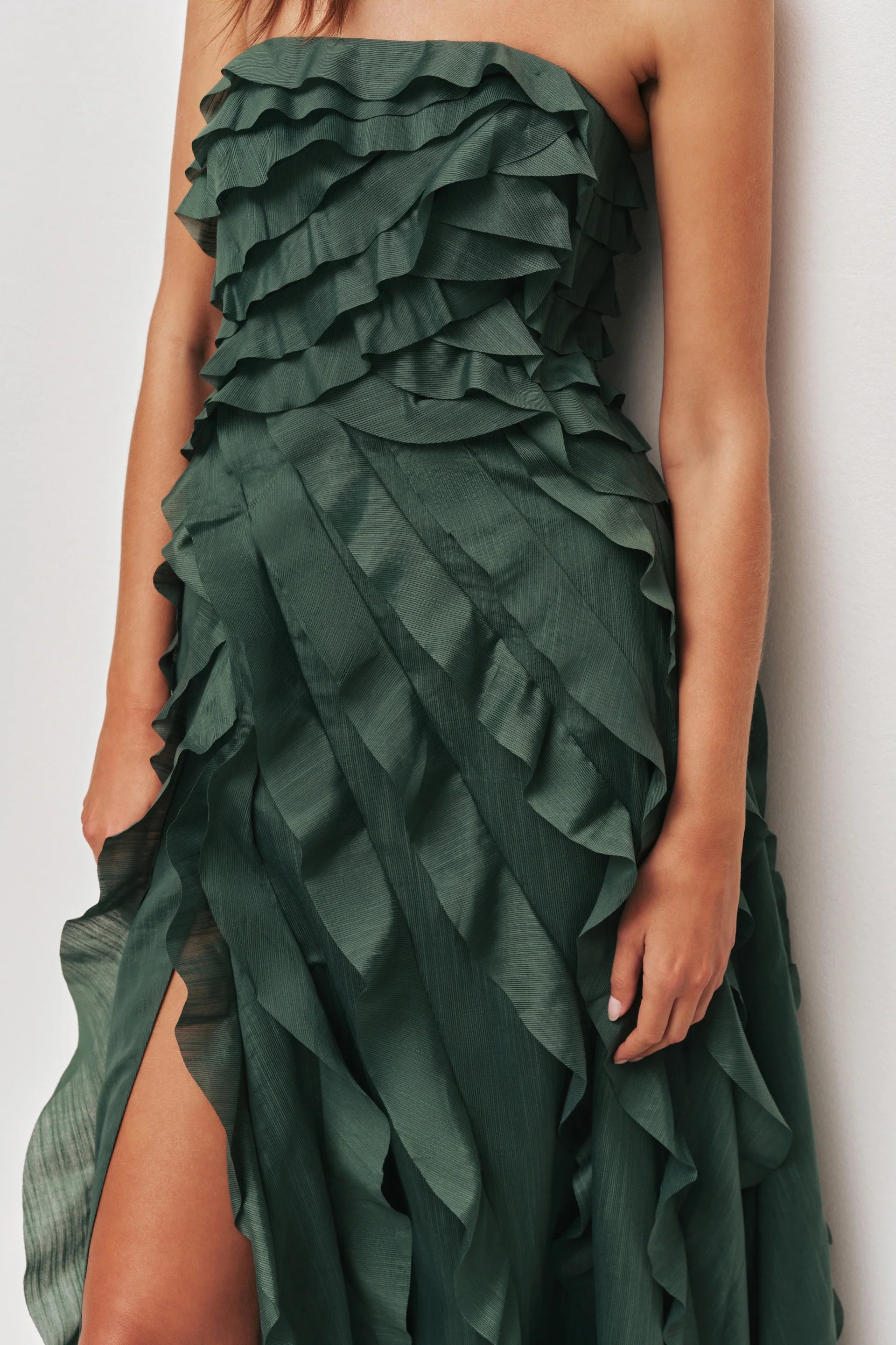 Allairie Maxi Dress In Green