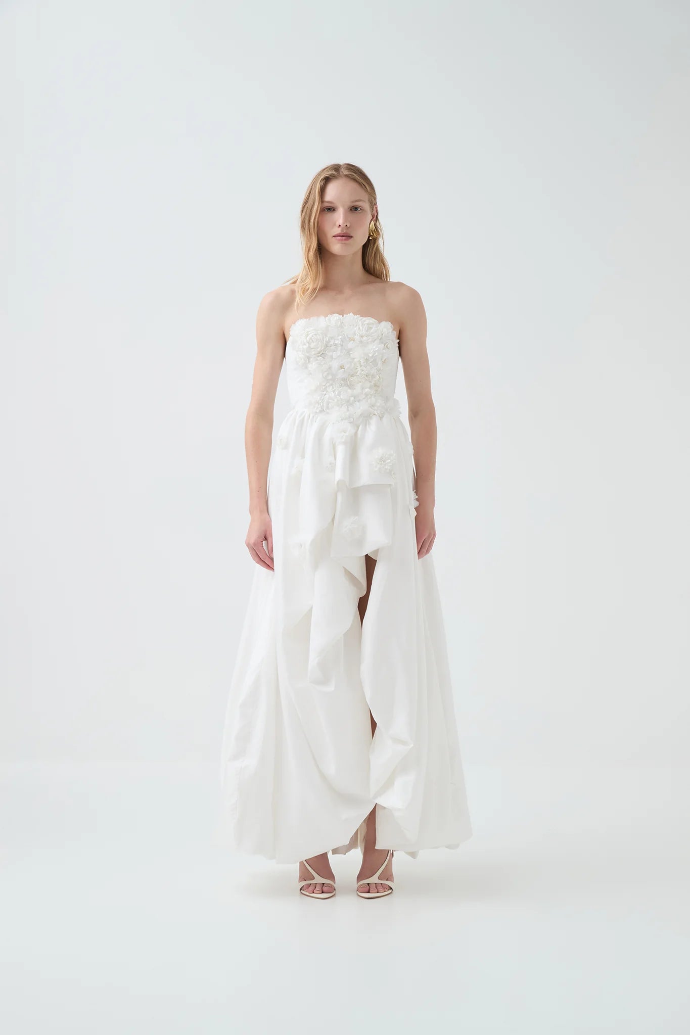 Carina Maxi Dress In White