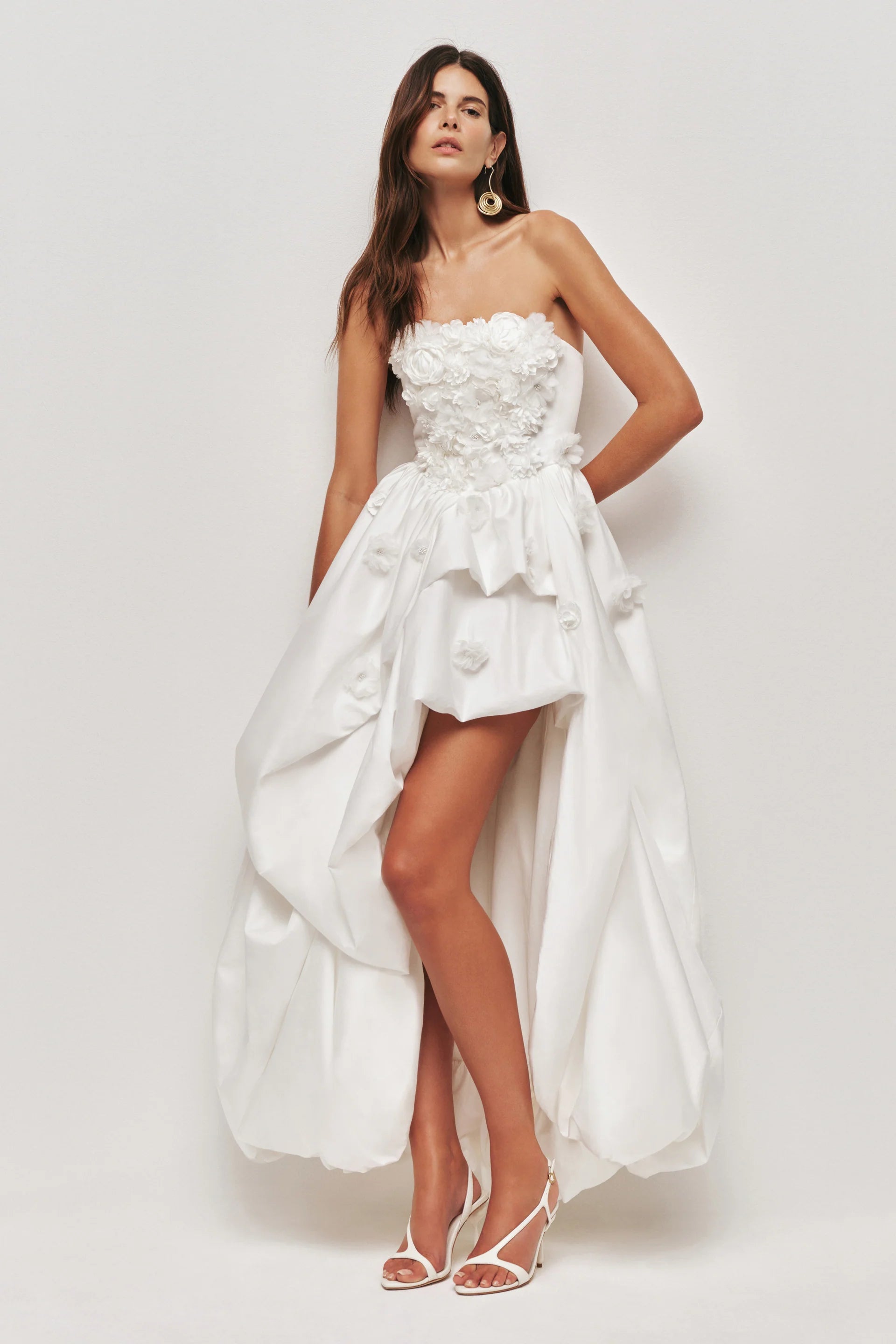 Carina Maxi Dress In White