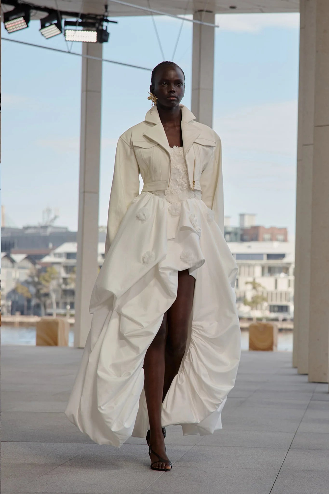 Carina Maxi Dress In White