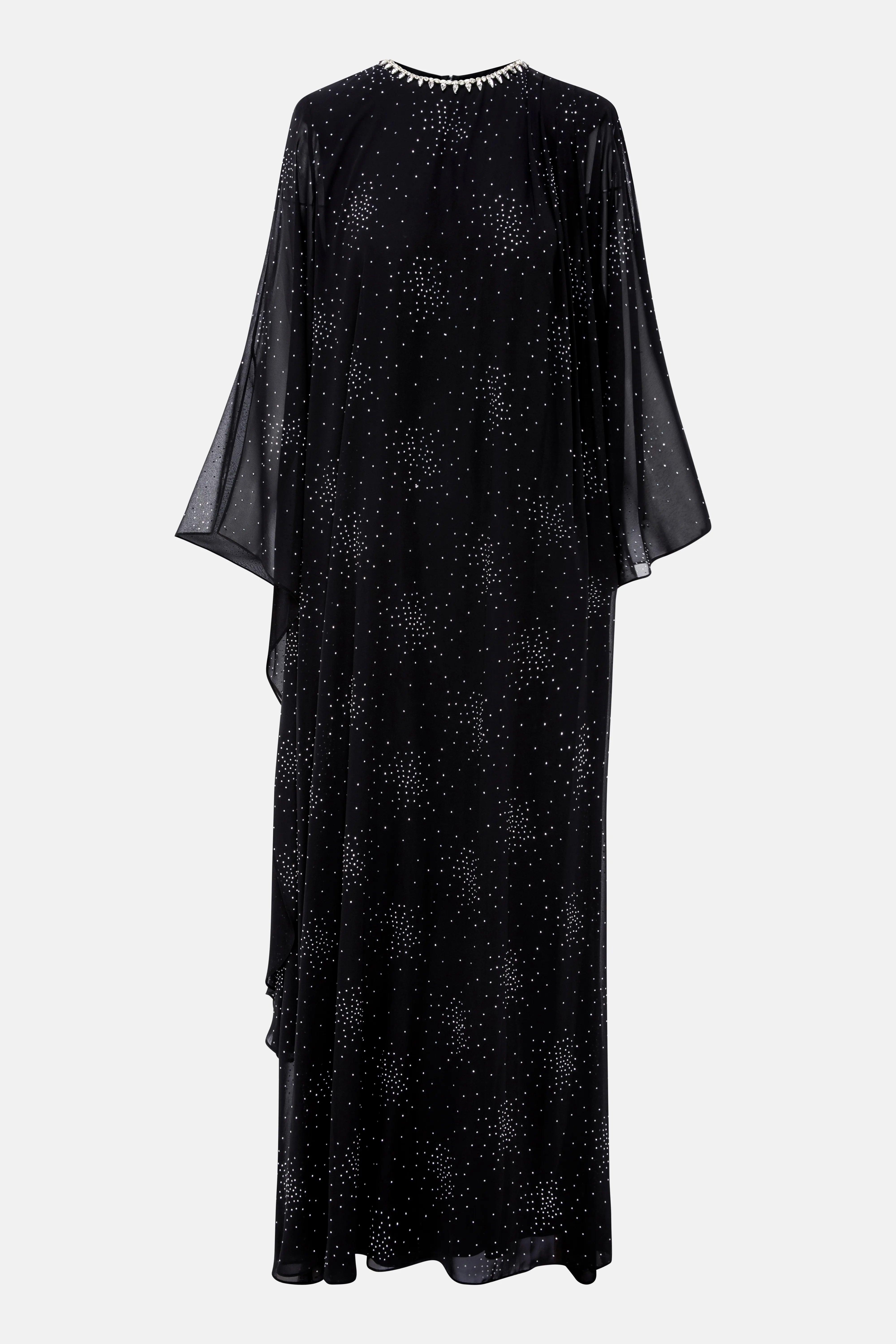Celina Evening Dress in Black