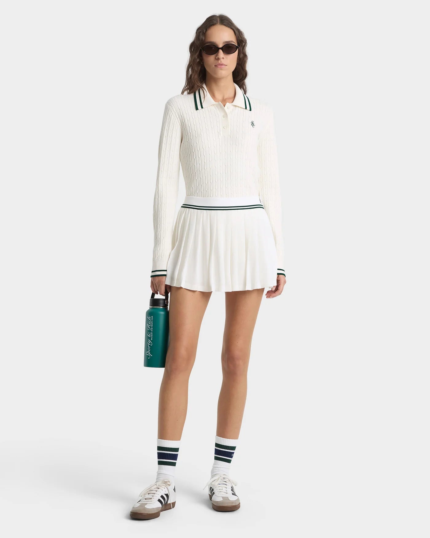SRC Abigail Mini Skirt in Beige