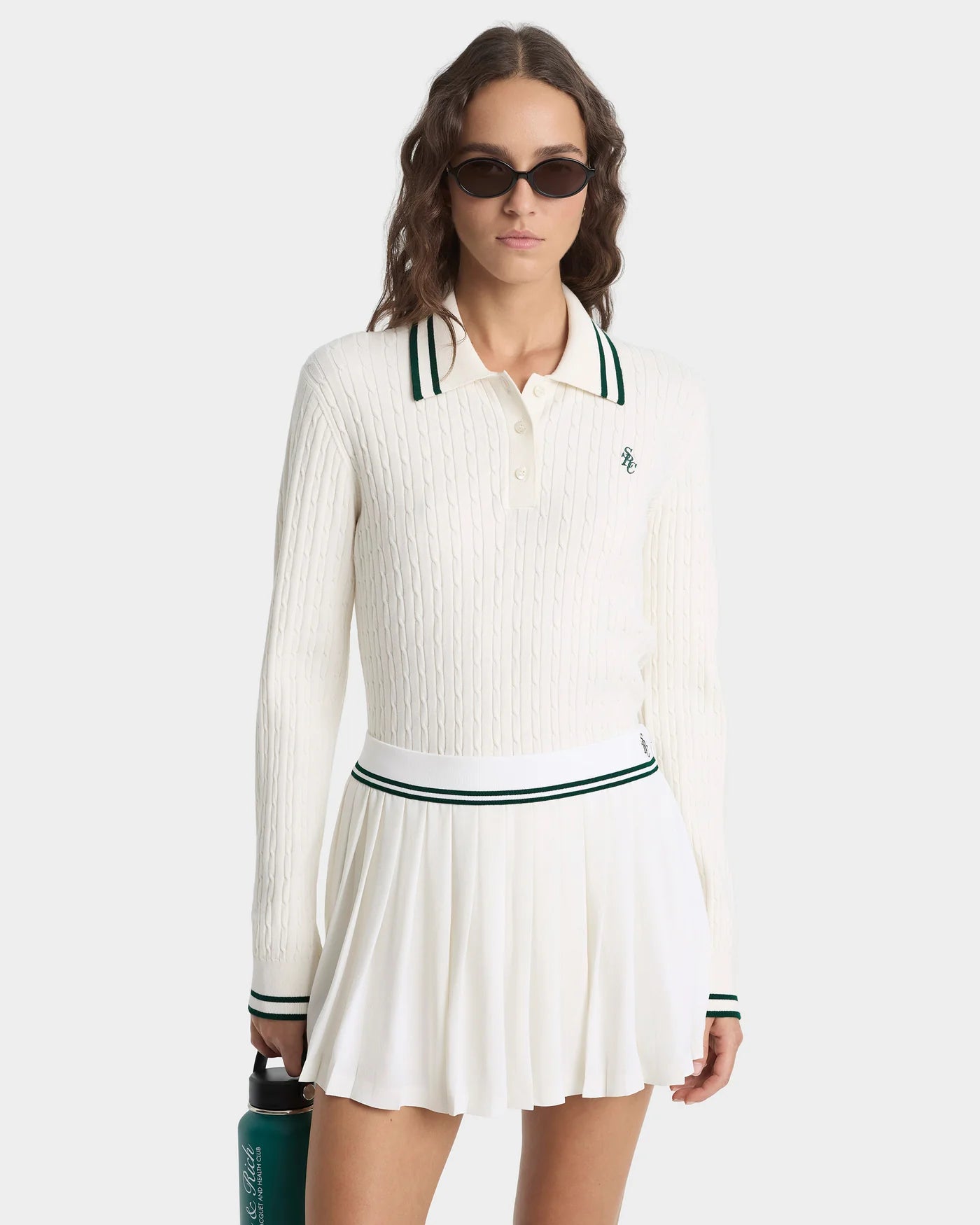 SRC Abigail Mini Skirt in Beige