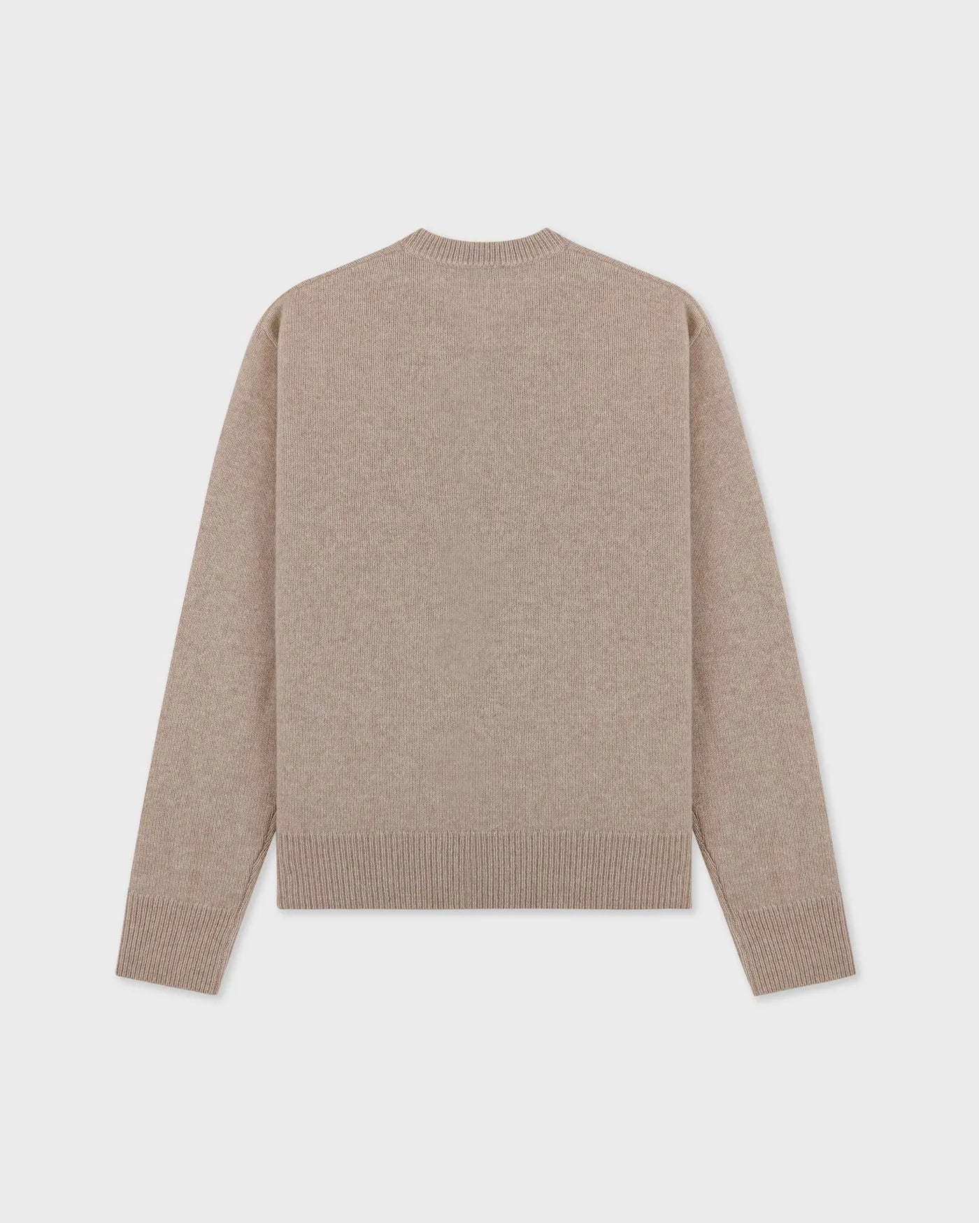 SRC Cashmere V Neck Sweater in Beige