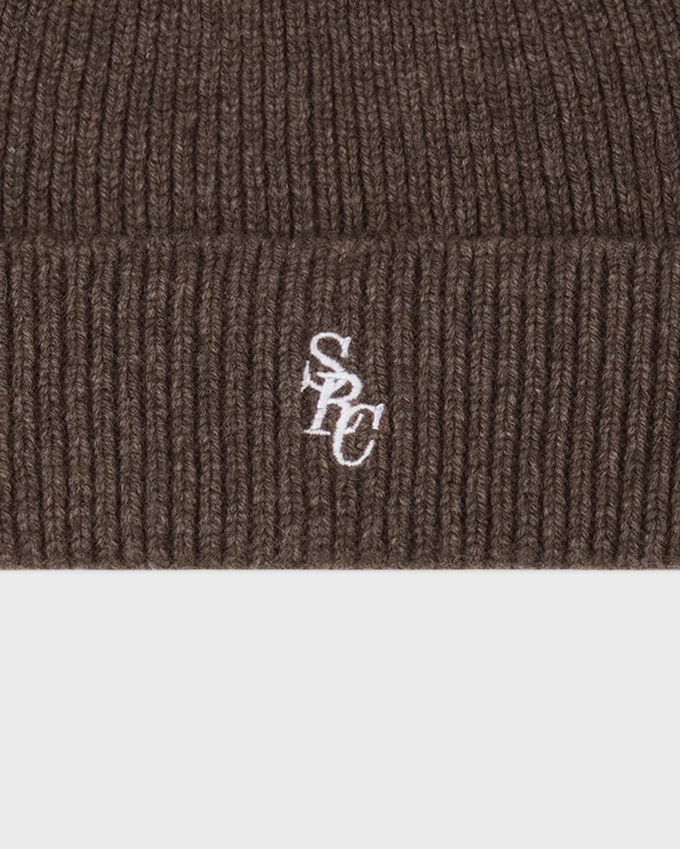 SRC Cashmere Beanie in Brown