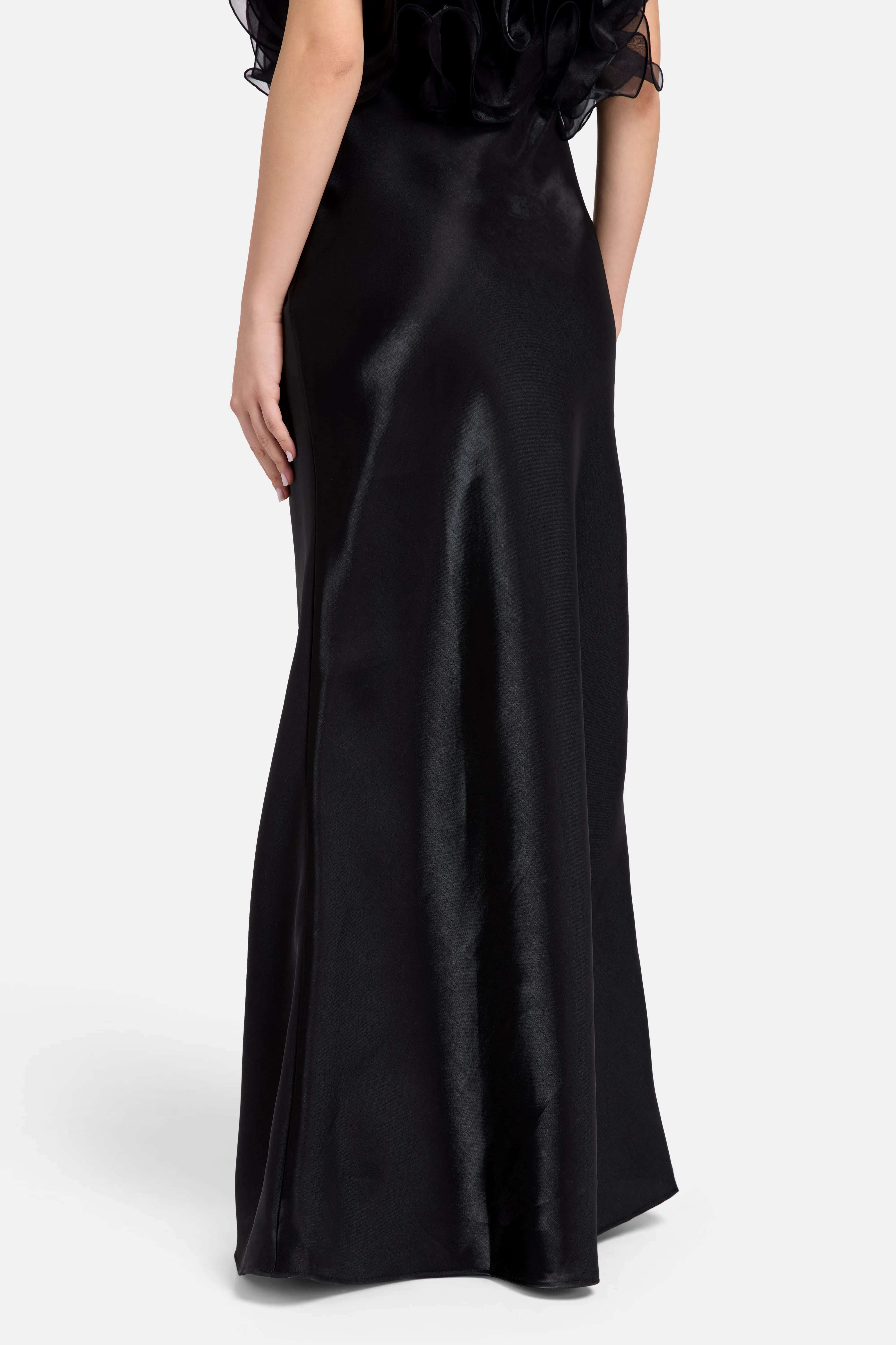 York Maxi Skirt in Black