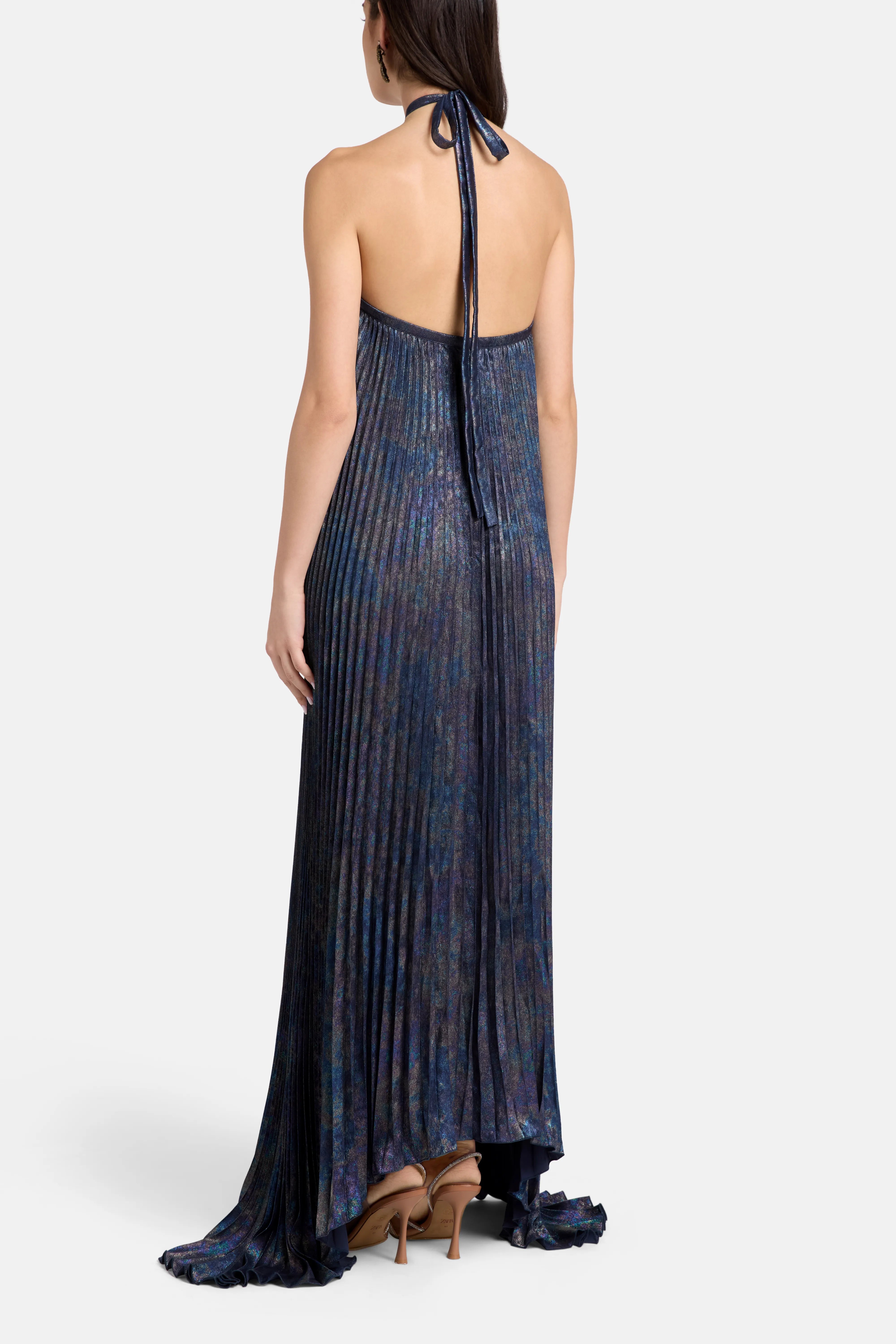 Deesse Evening Dress in Blue