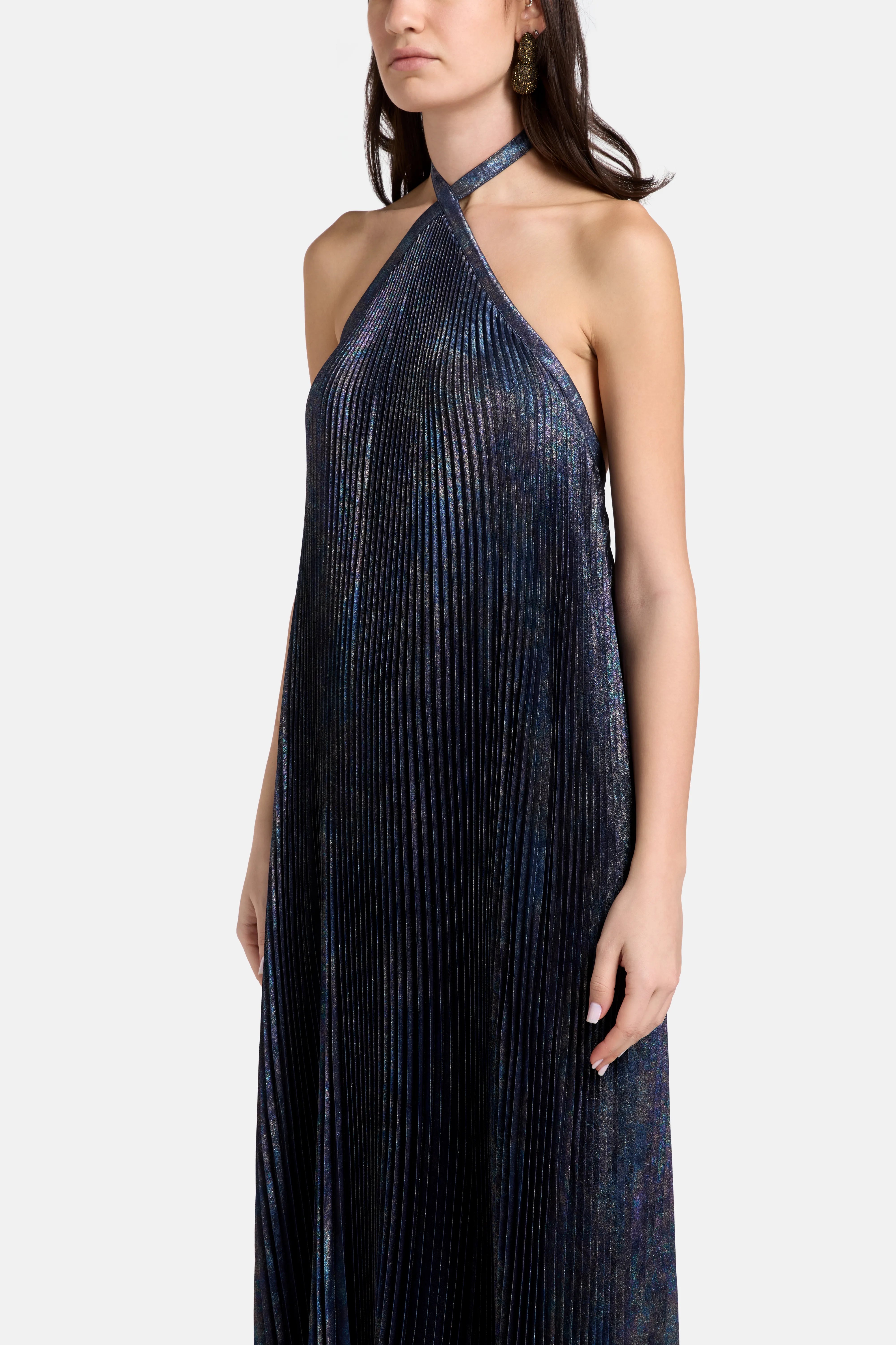 Deesse Evening Dress in Blue