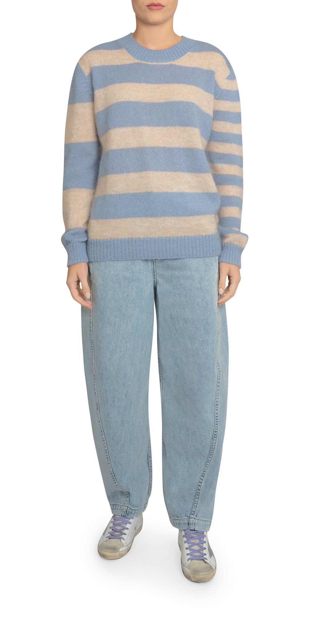 Stripe Boxy Knit
