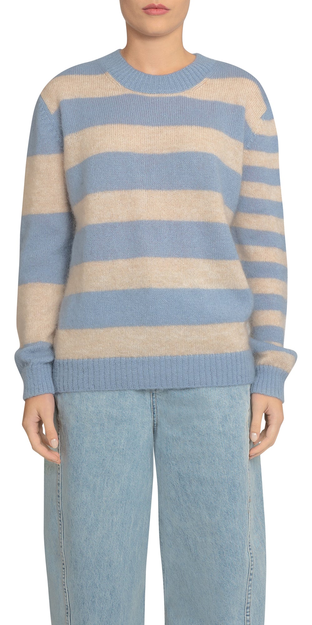 Stripe Boxy Knit