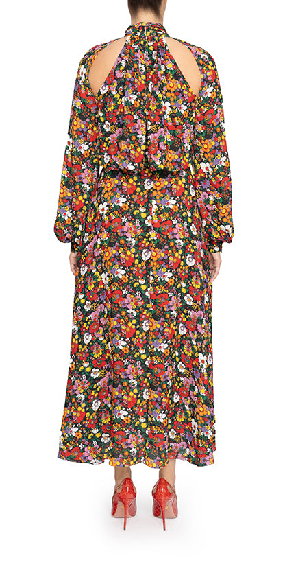 Crepe Viscose Psych Floral