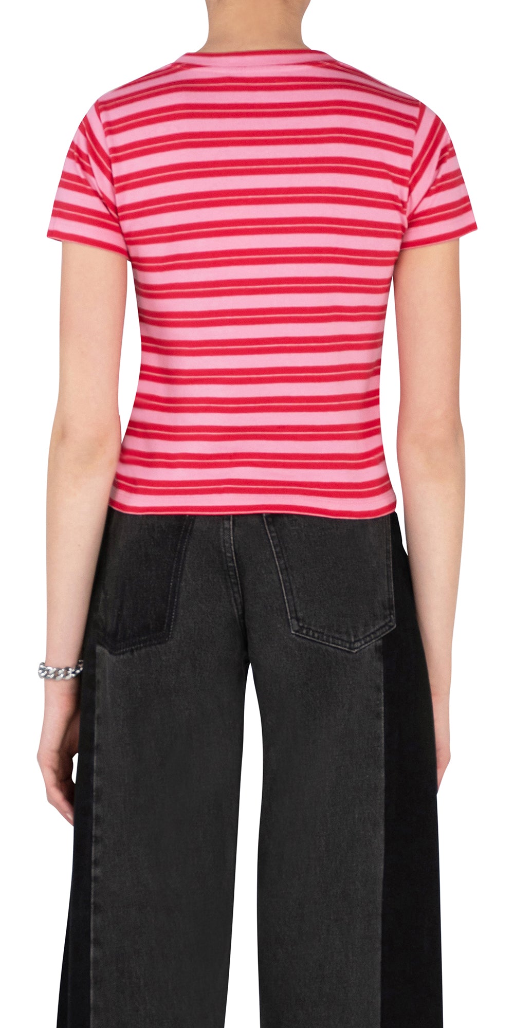 C Badge Crop T-Shirt
