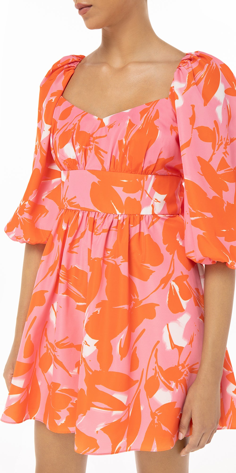 Taffeta Mini Dress