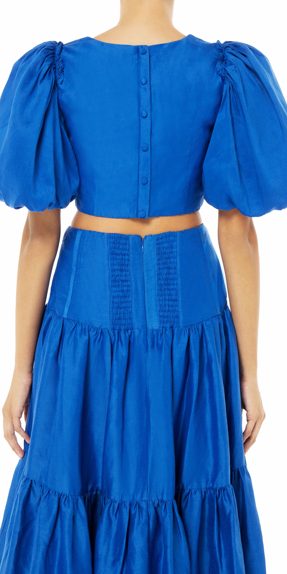 Reverb Puff Sleeve Crop Top