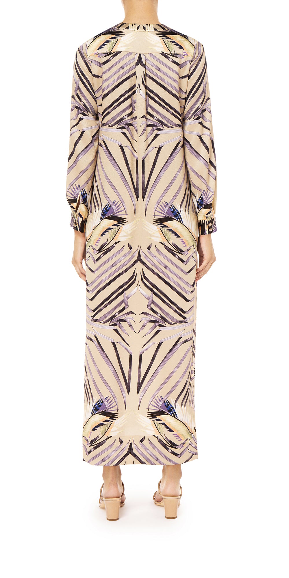 Palmae Print Coat