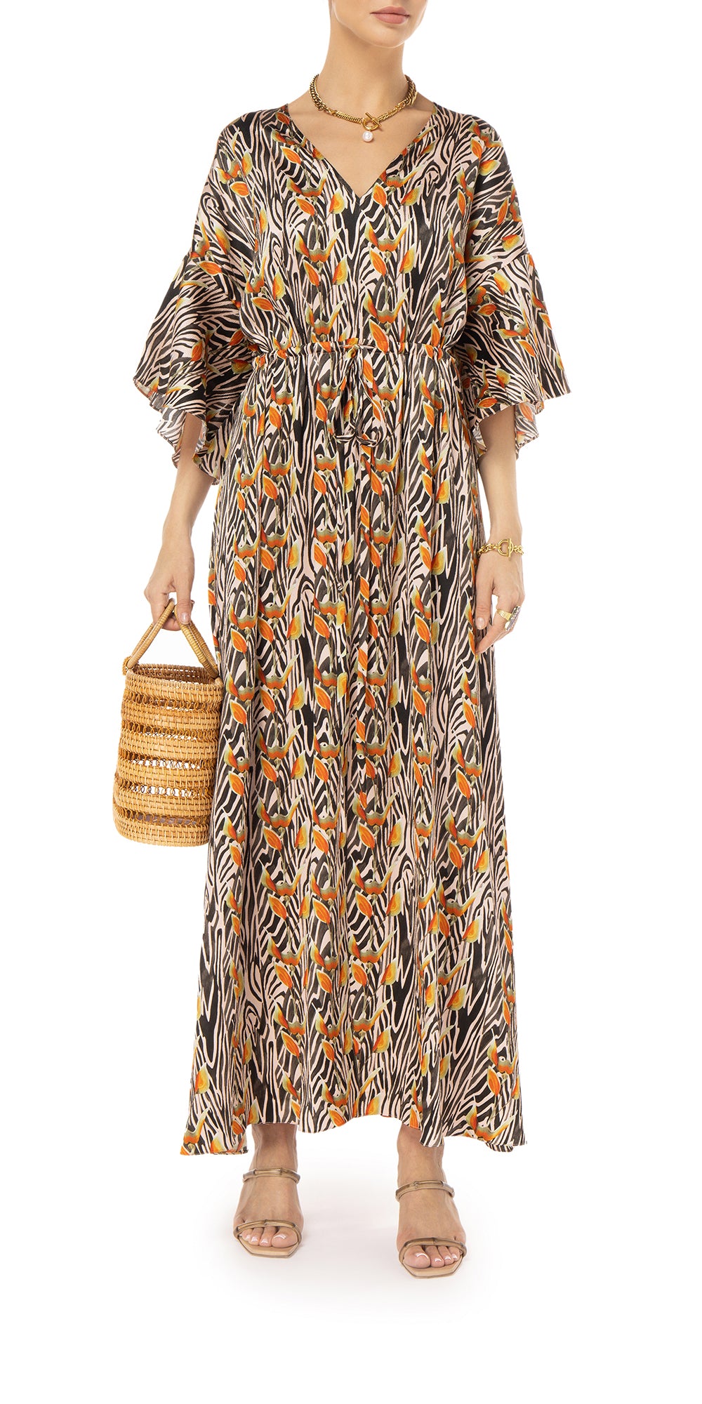 Liana Print Kaftan
