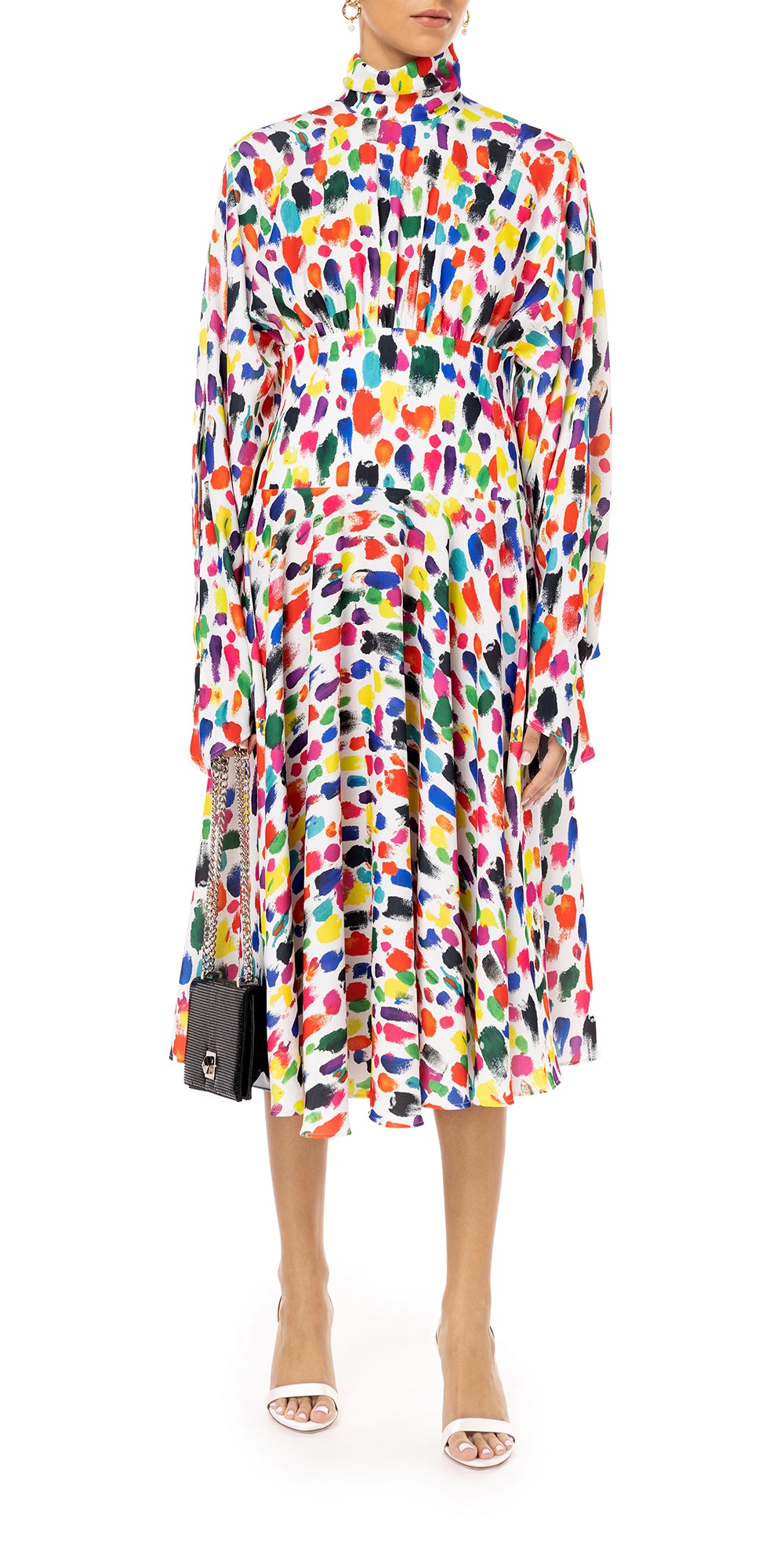 Neon Smudge Dress