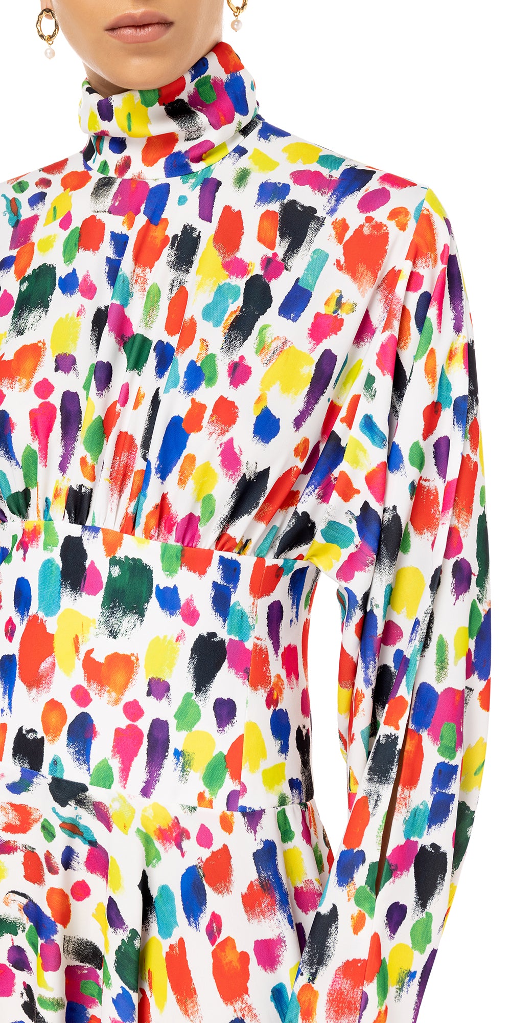 Neon Smudge Dress